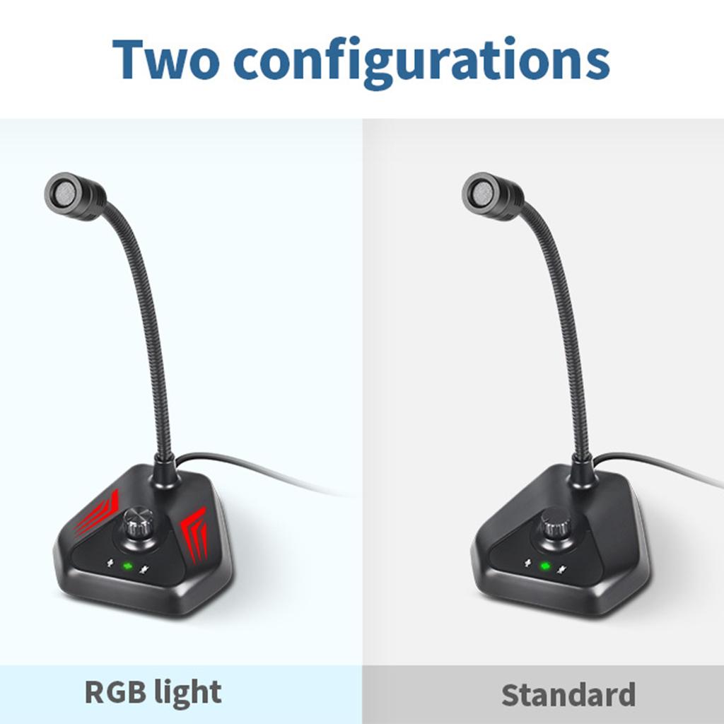 USB Computer Microphone for Windows Laptop Mic PC Mic for Chatting PC Laptop