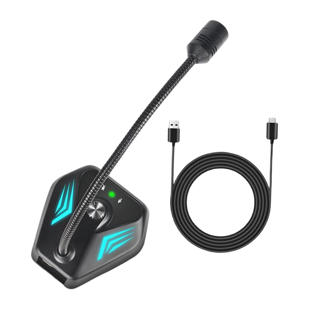 USB Computer Microphone for Windows Laptop Mic PC Mic for Chatting PC Laptop