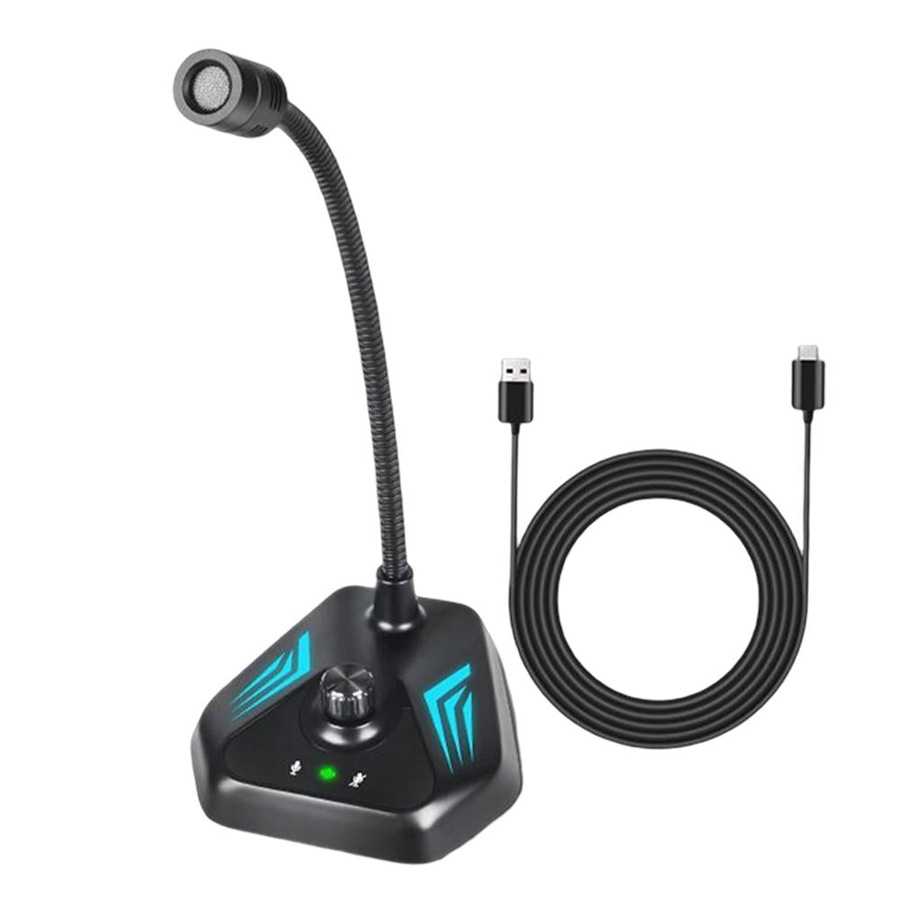 USB Computer Microphone for Windows Laptop Mic PC Mic for Chatting PC Laptop