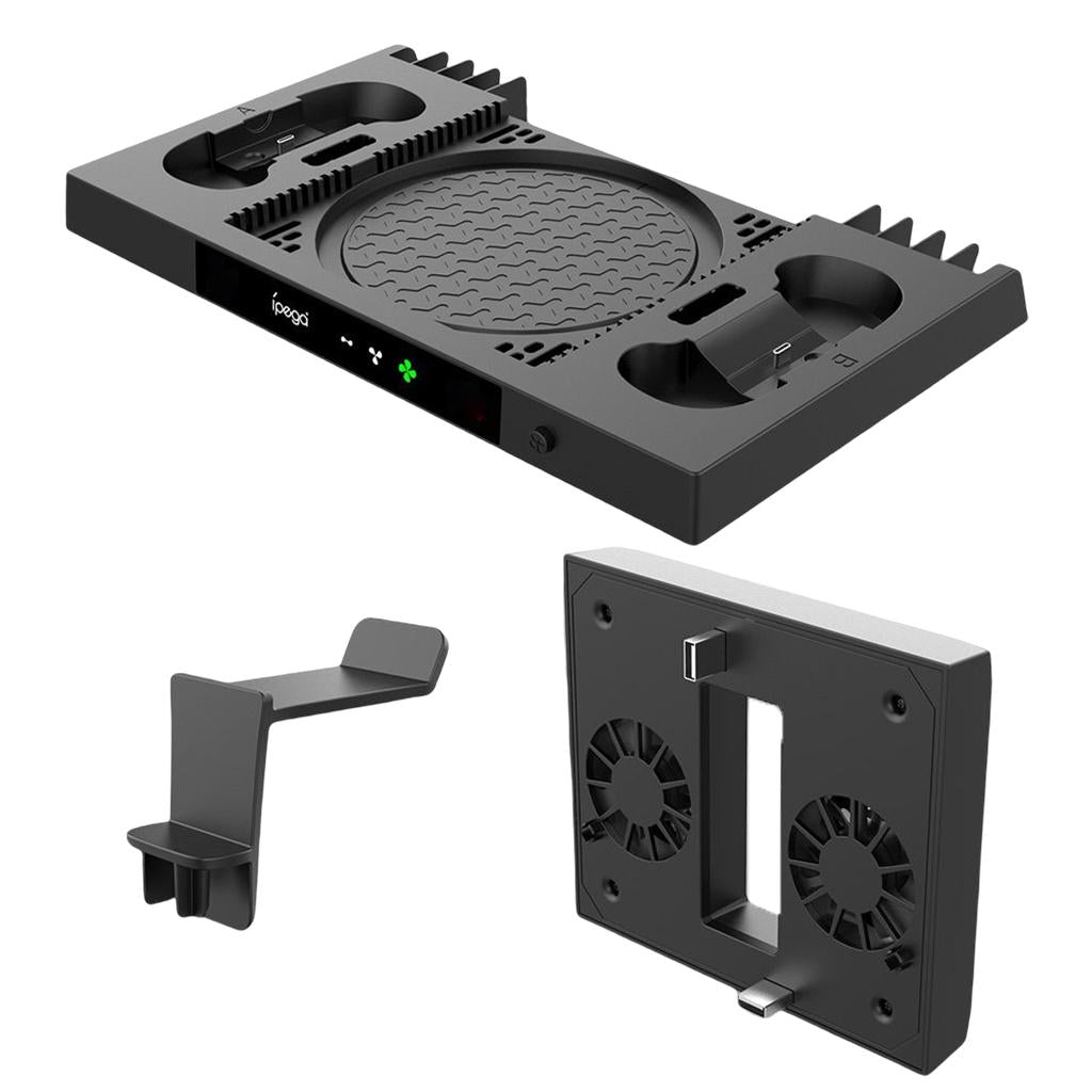 Charger Stand with Cooling Fan Powerful Game Accessories for Series x