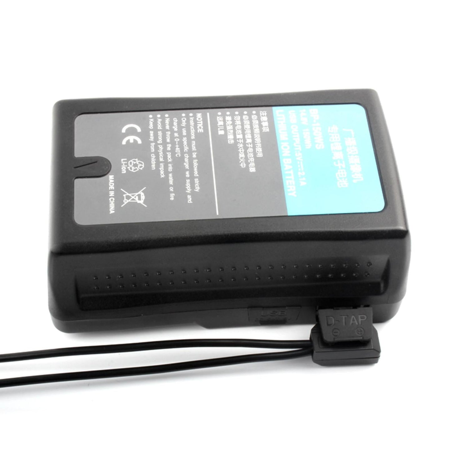 D-Tap to Dual Np-F550 Dummy Battery Coupler for Camera Monitor LED Lamps