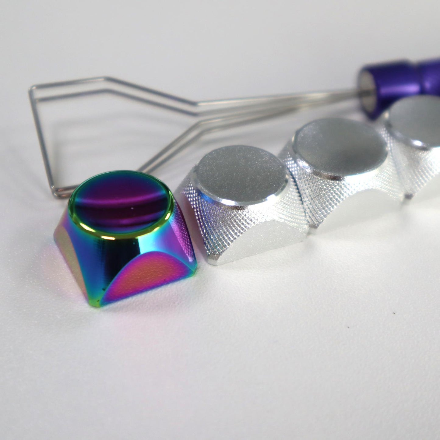 5 Pcs Keyboard Key Keycap with Puller Remover for Cherry MX Gaming Keyboard D