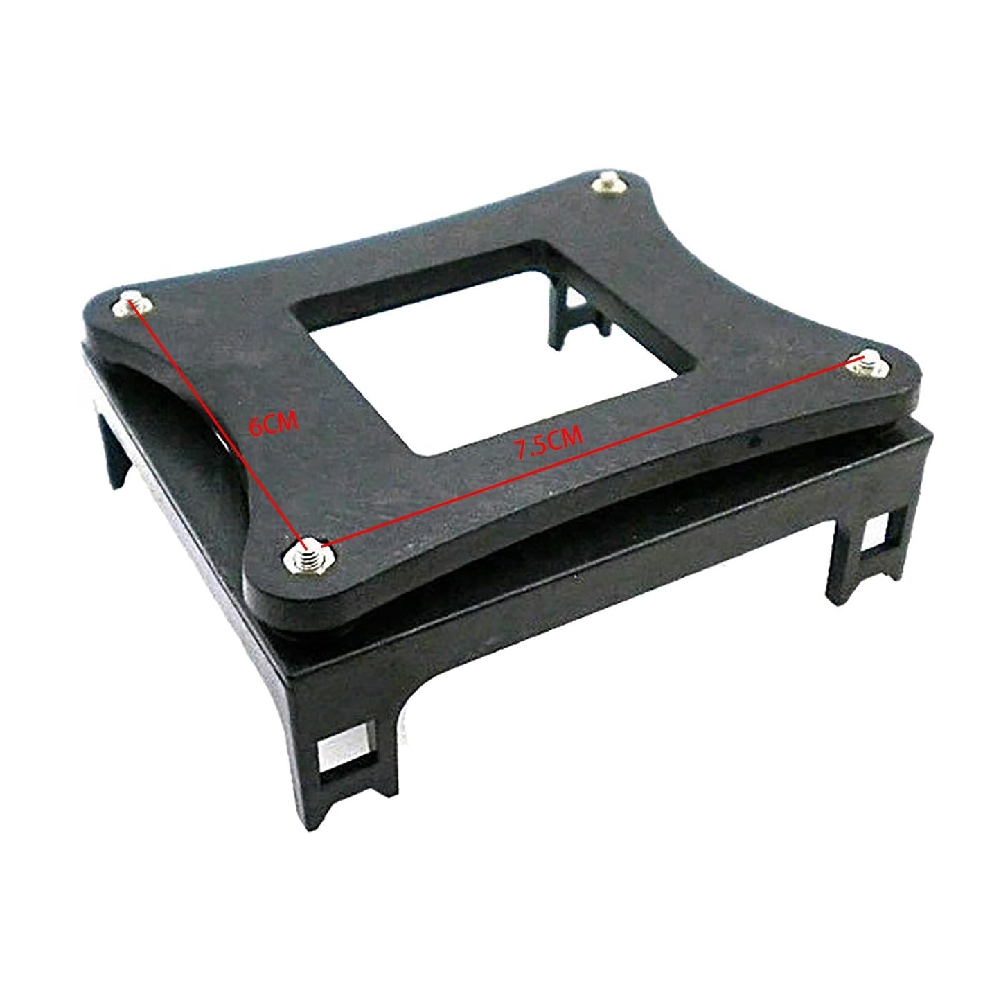 CPU Cooler Retention Bracket Durable Sheet Plate Mounts for Socket 478