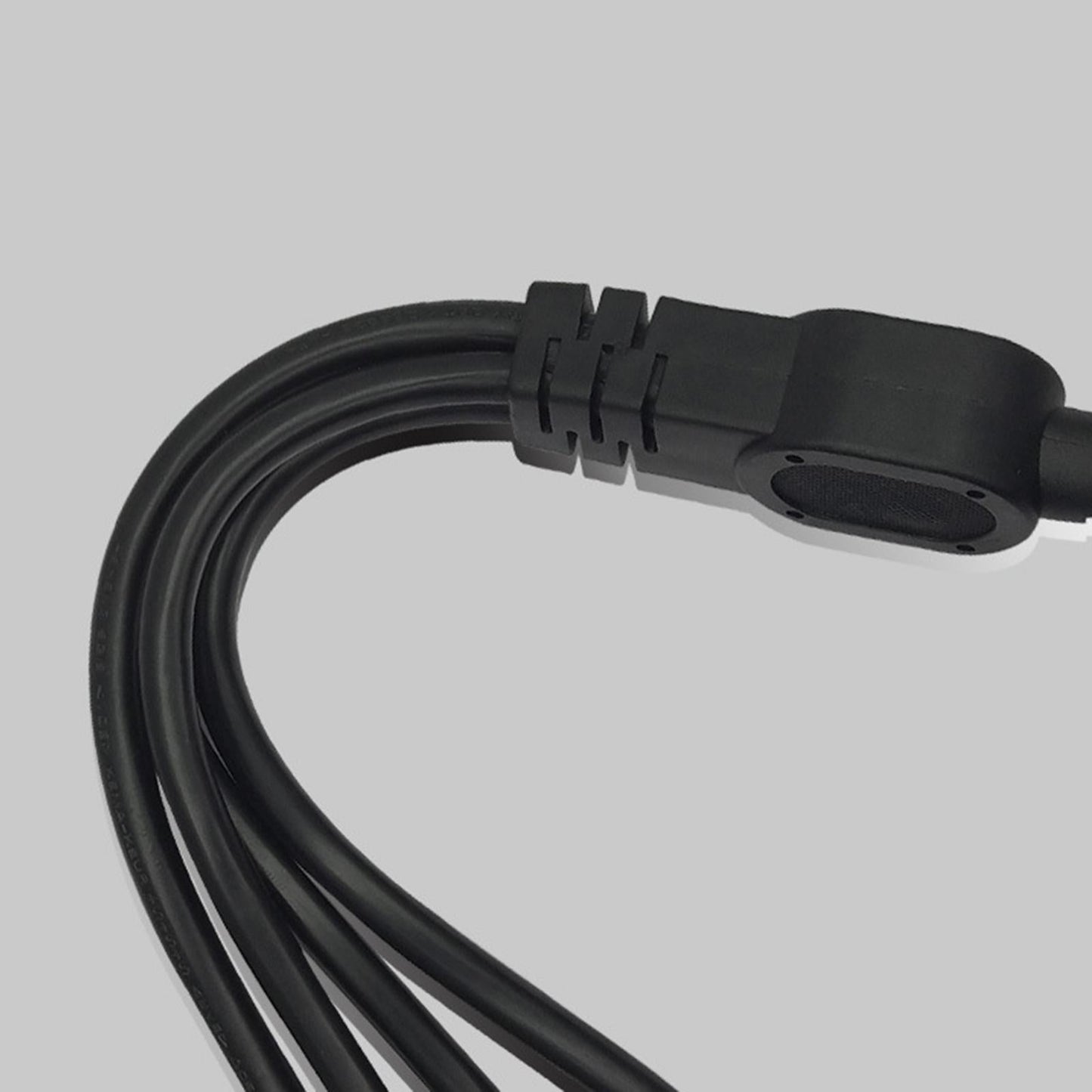 50cm IEC 320 C14 Male to 4X C13 Female Socket Y Splitter Cord Power Cord