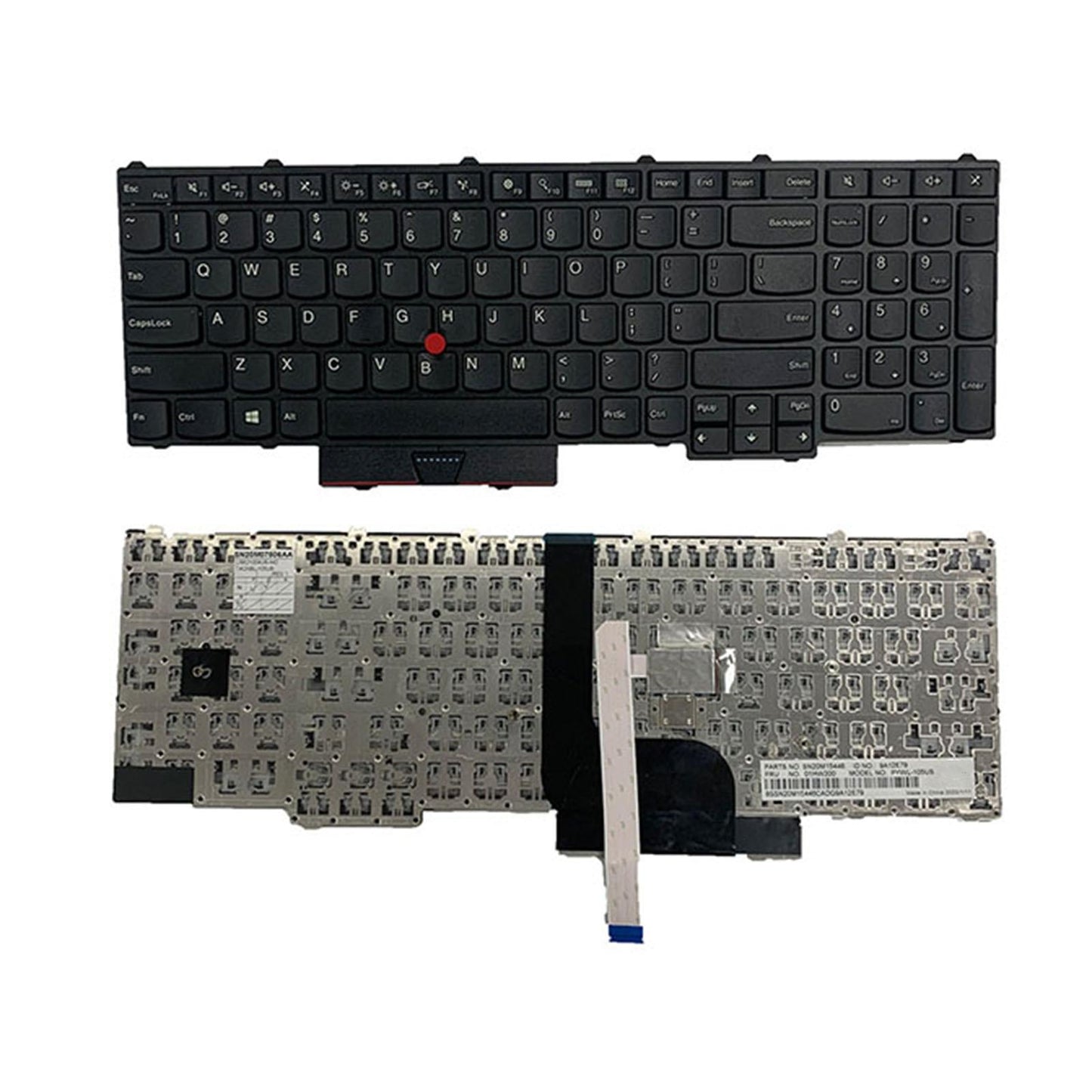 Laptop Replacement Keyboard for Lenovo ThinkPad P50 P70 P51 P71 Notebook