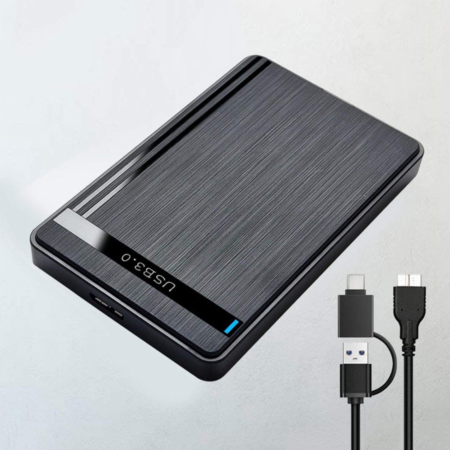 2.5 Hard Drive Enclosure Support Max 6TB External Hard Drive Case for PS4"