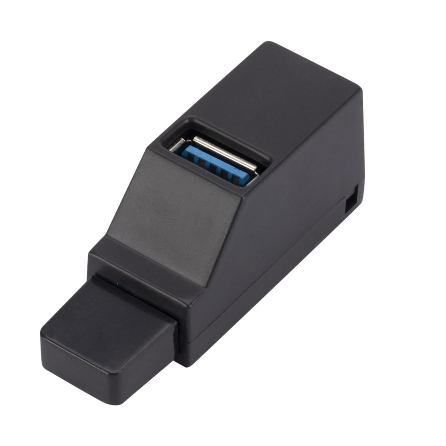 USB 3.0 Hub Splitter 3 Port Plug and Play Compact for USB Flash Drive Laptop