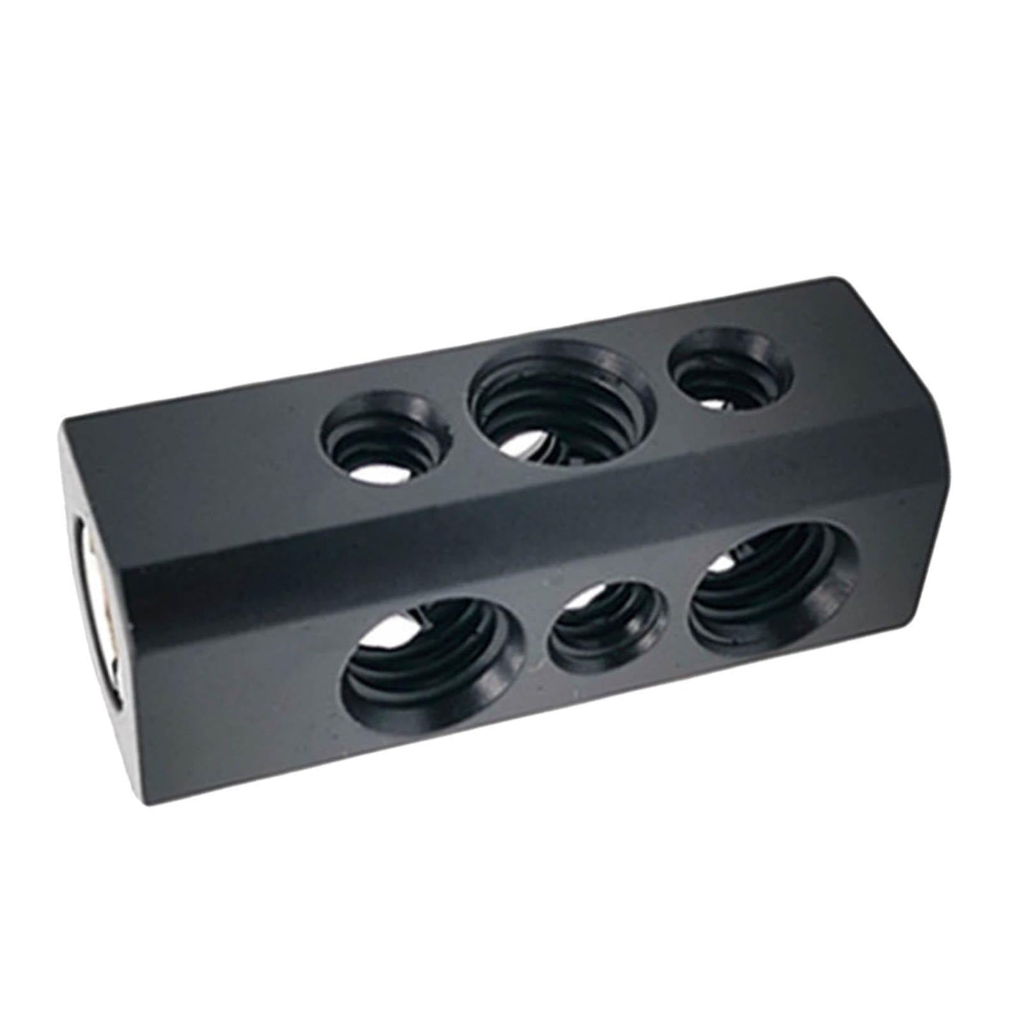 Hot Shoe Adaptor with 1/4 3/8" Threaded Holes Black for Follow Monitor"