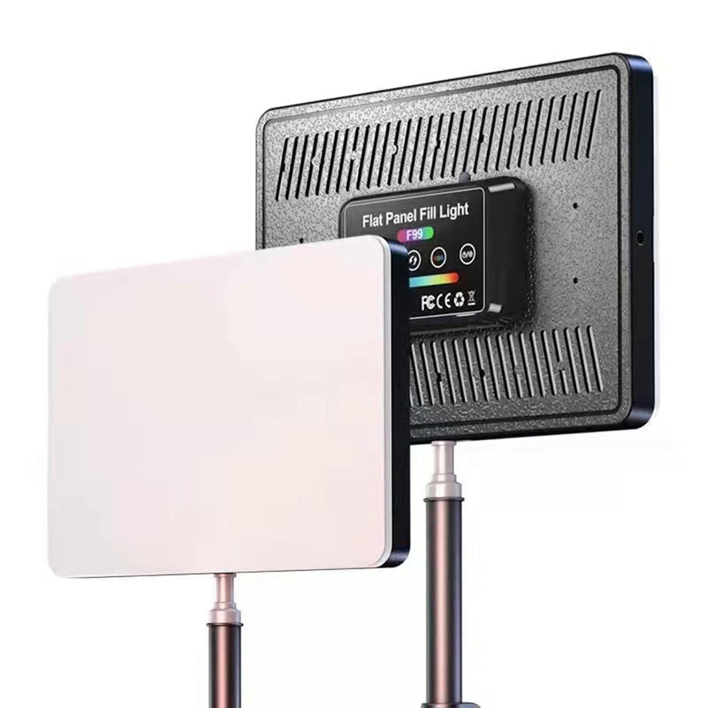 LED RGB Video Light 40W Portable for Vlogging Shooting Photography Lighting