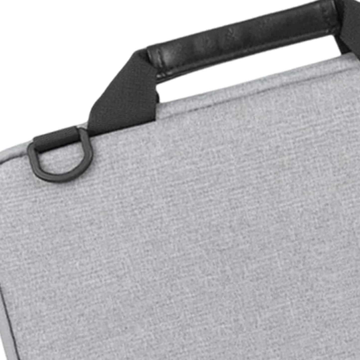 Laptop Sleeve Case Protective Bag Shoulder Messenger Bag Grey 14to15in