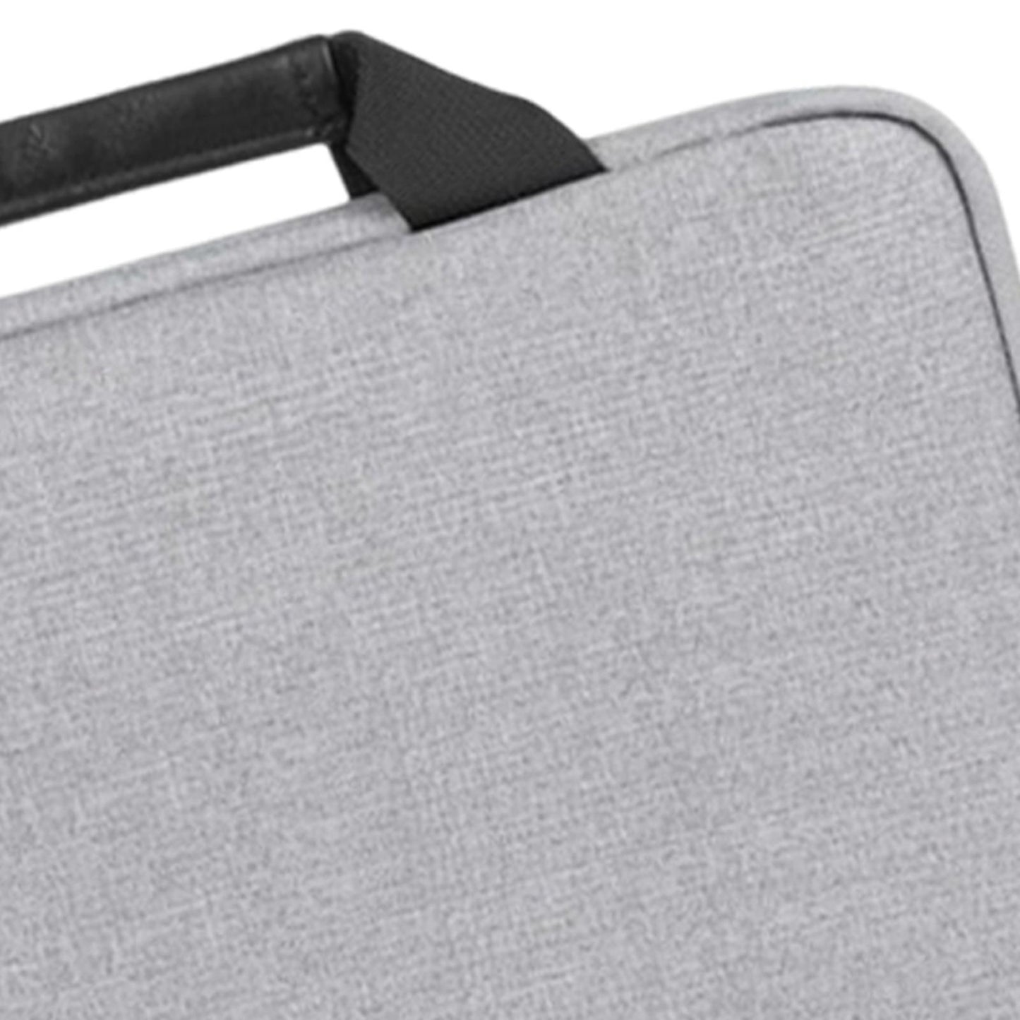 Laptop Sleeve Case Protective Bag Shoulder Messenger Bag Grey 15to16in