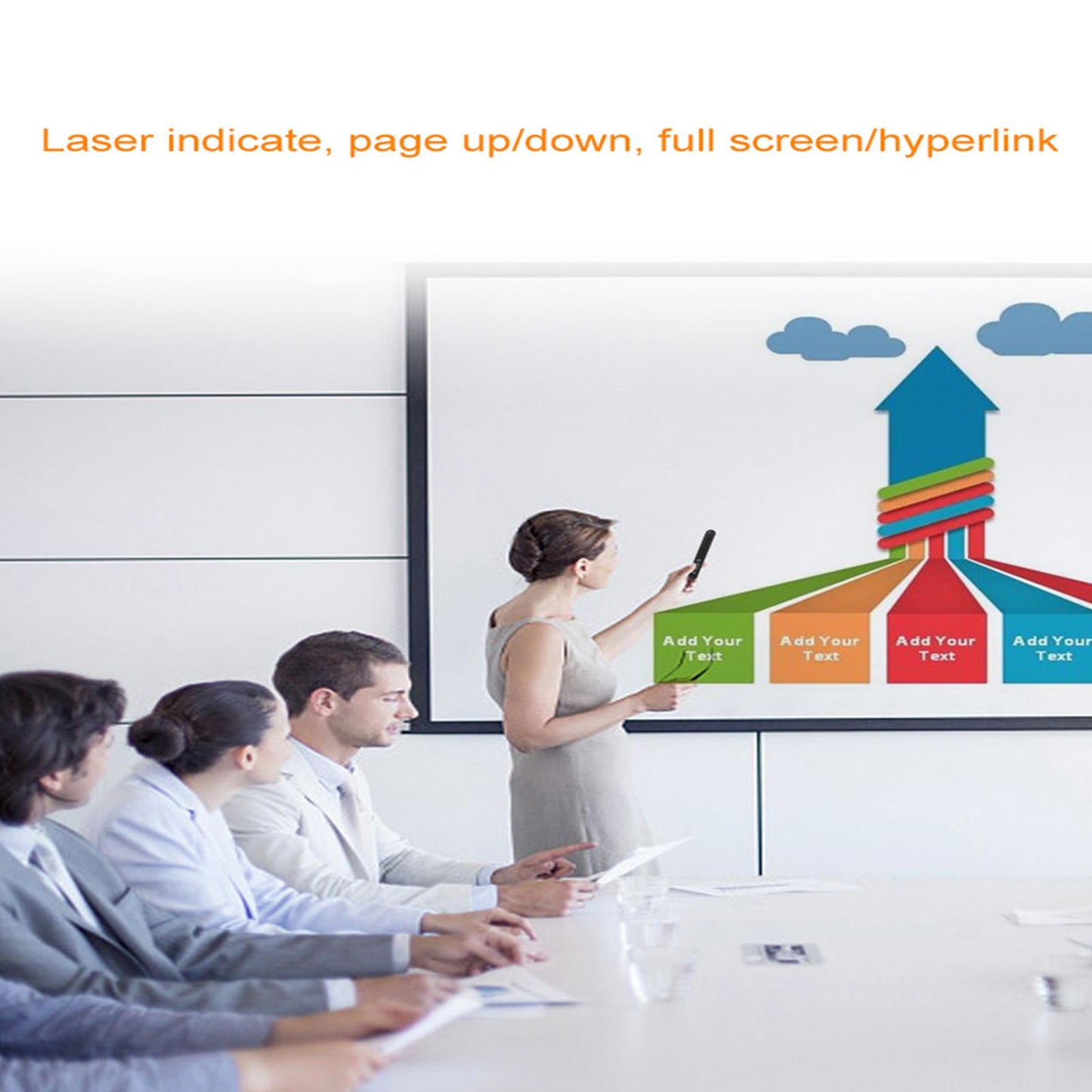 Laser Pointer PPT Flip Pen 2.4G Multimedia Wireless for Presentation