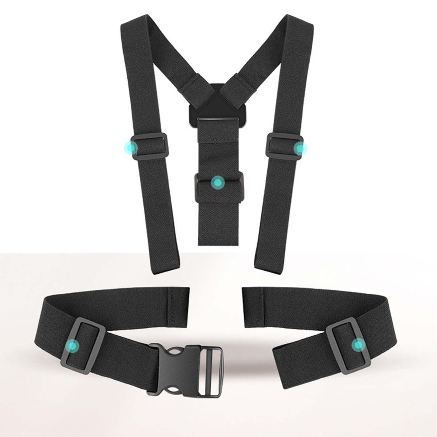 Adjustable Chest Strap Mount Belt for Outdoor Cycling Skiing Action Cameras