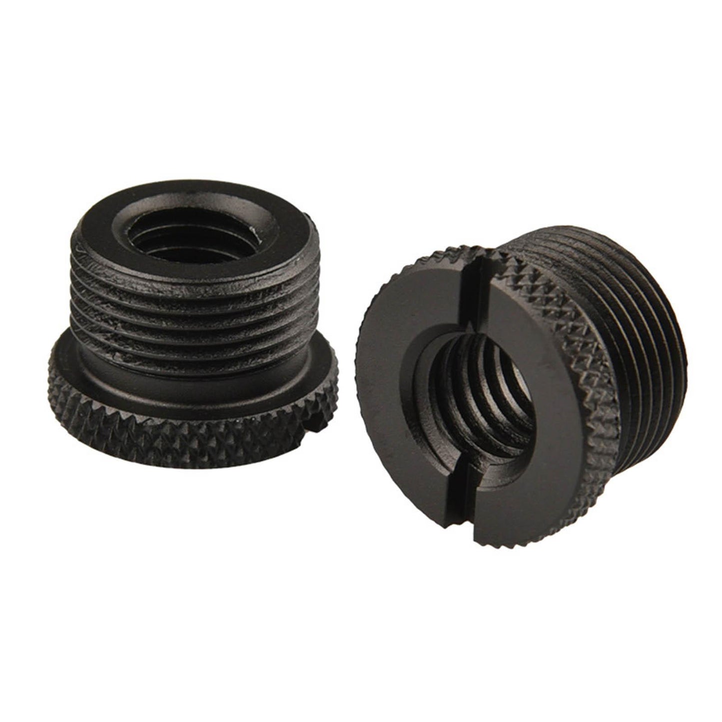 8 Count Microphone Screw Adapter Thread Black Sturdy and Firm Non Slip