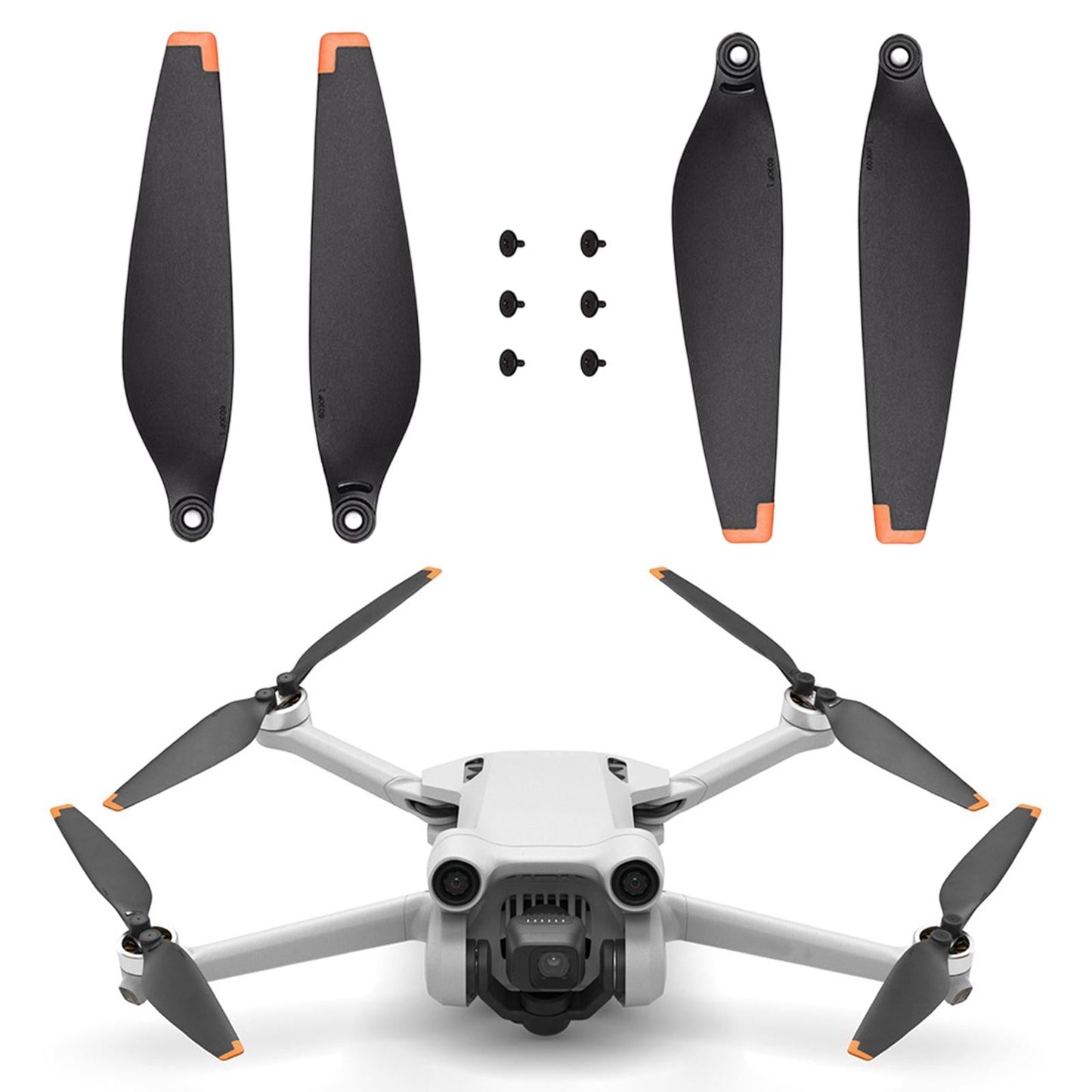 1 Pair Aircraft Spare Propellers Low Noise Compact for DJI Mini 3 Pro Drones