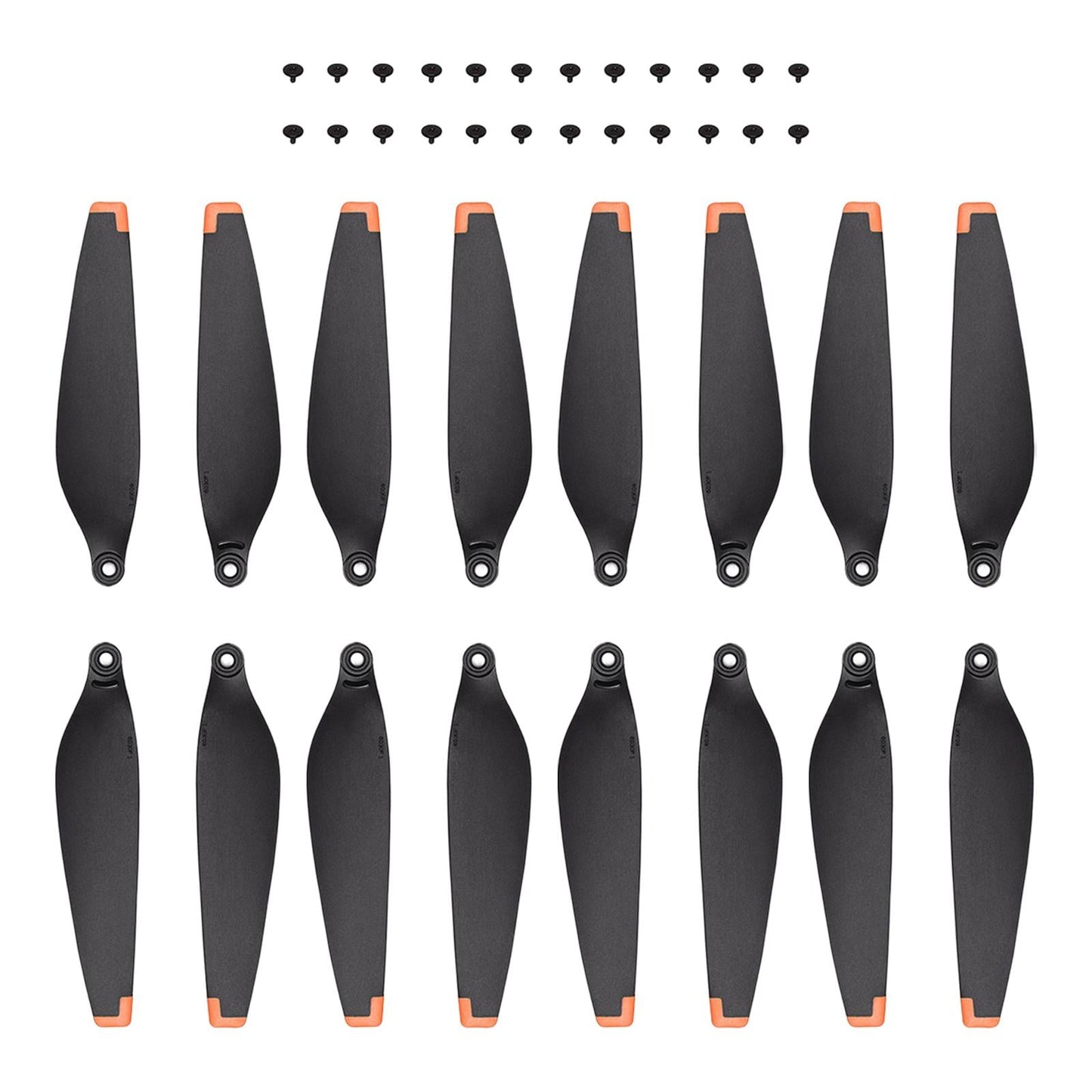 4 Pair Propellers for Mavic Mini 3 Pro Quadcopter Spare Blades Orange Tip