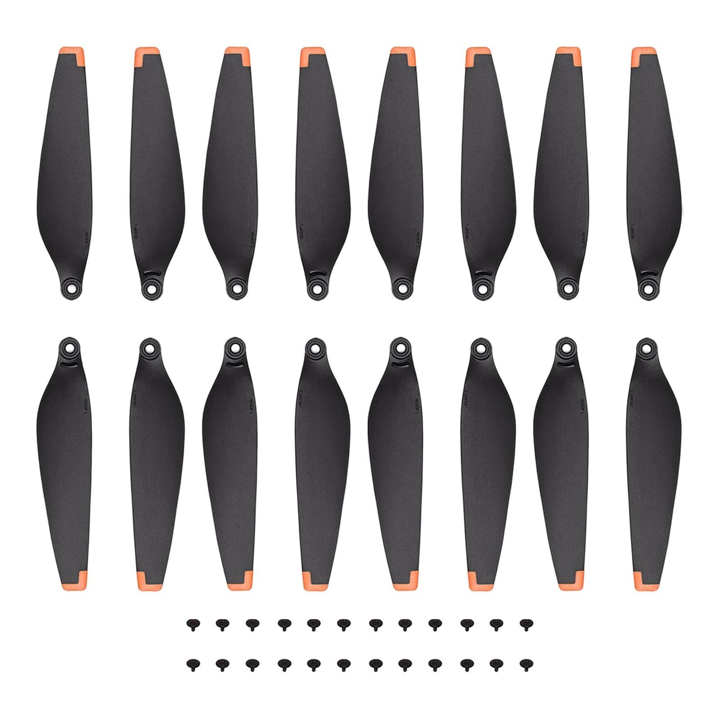 4 Pair Propellers for Mavic Mini 3 Pro Quadcopter Spare Blades Orange Tip