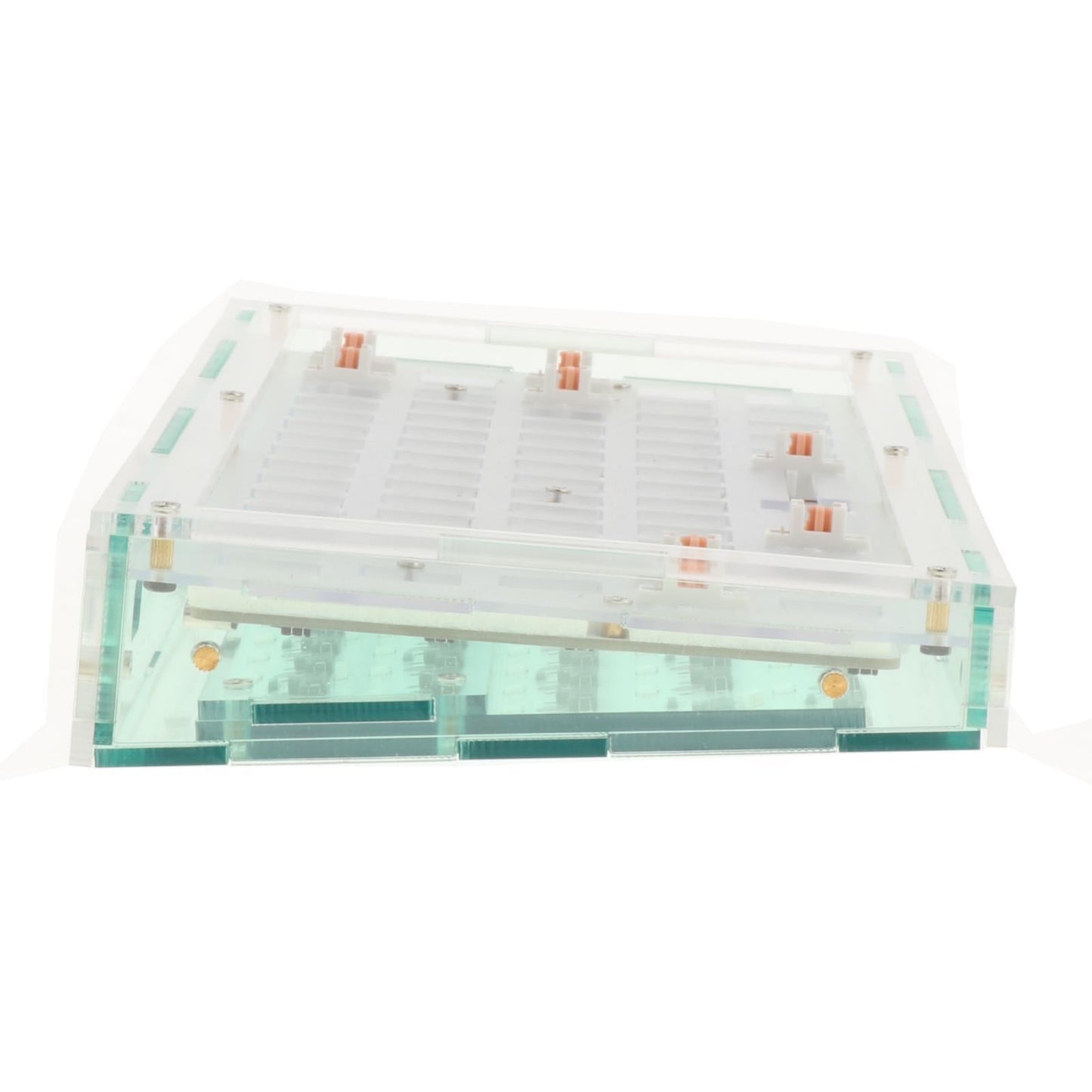 64 Keys Wired Mechanical Keyboard DIY Kit Hot Swap Switch RGB Clear Green