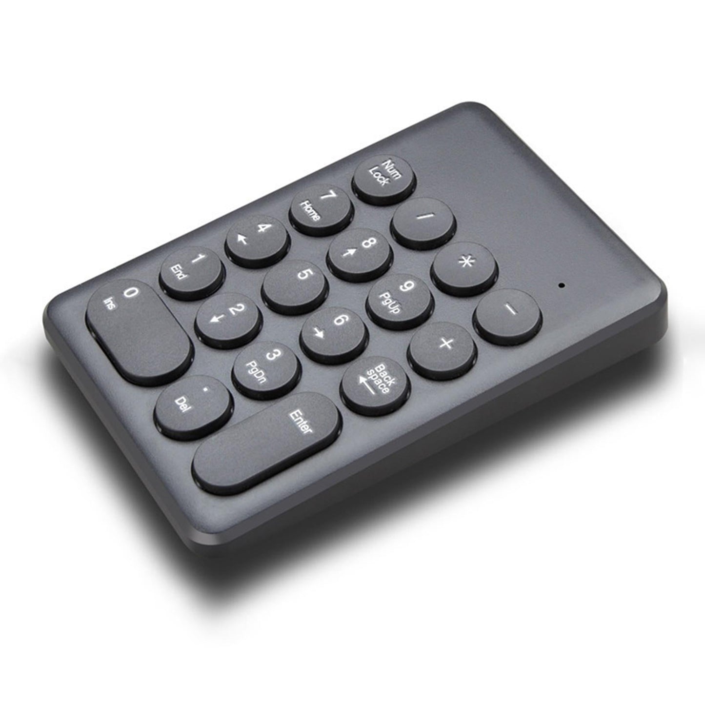 Portable 18 Keys 2.4G Wireless Numeric Keypad Number Numpad for PC Black