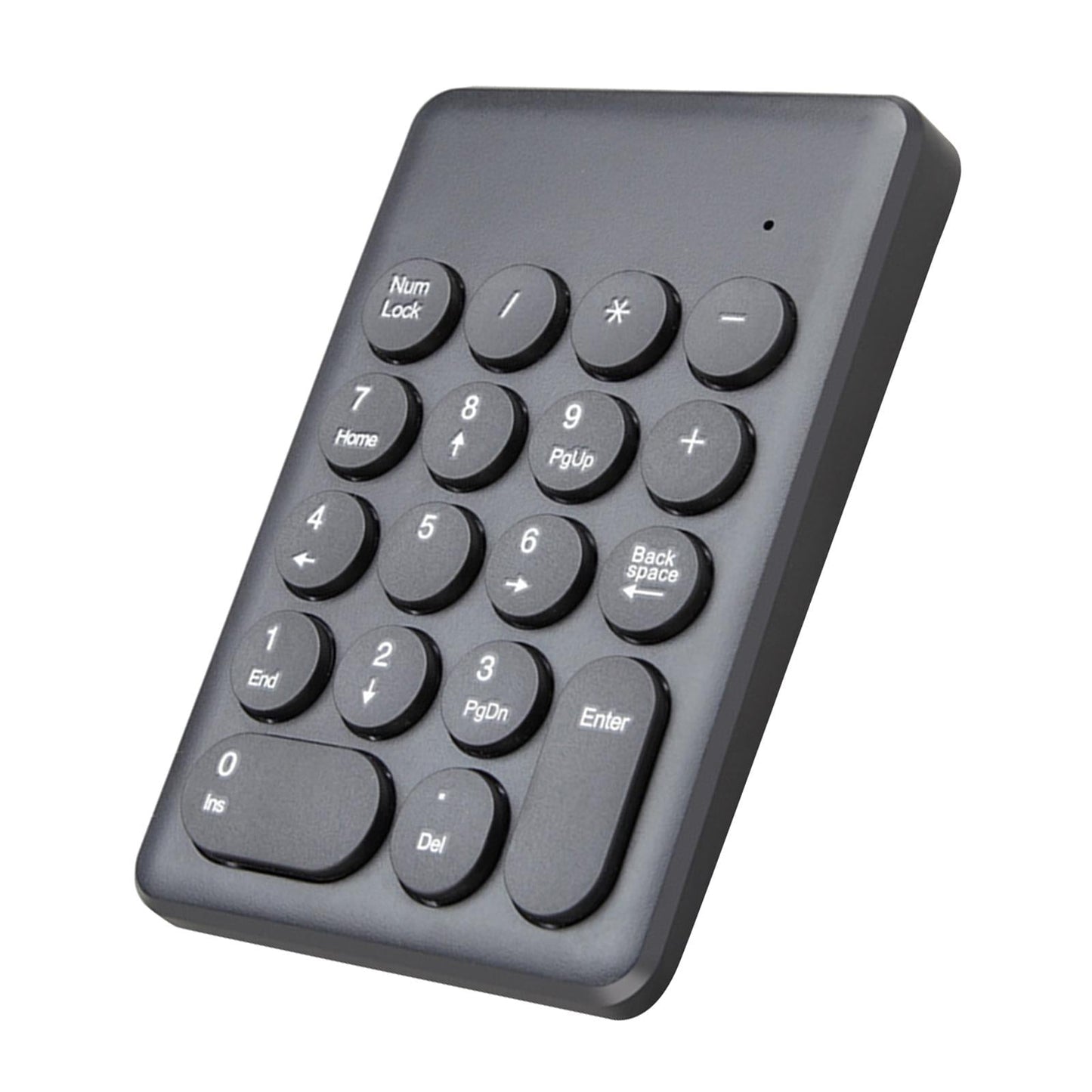 Portable 18 Keys 2.4G Wireless Numeric Keypad Number Numpad for PC Black