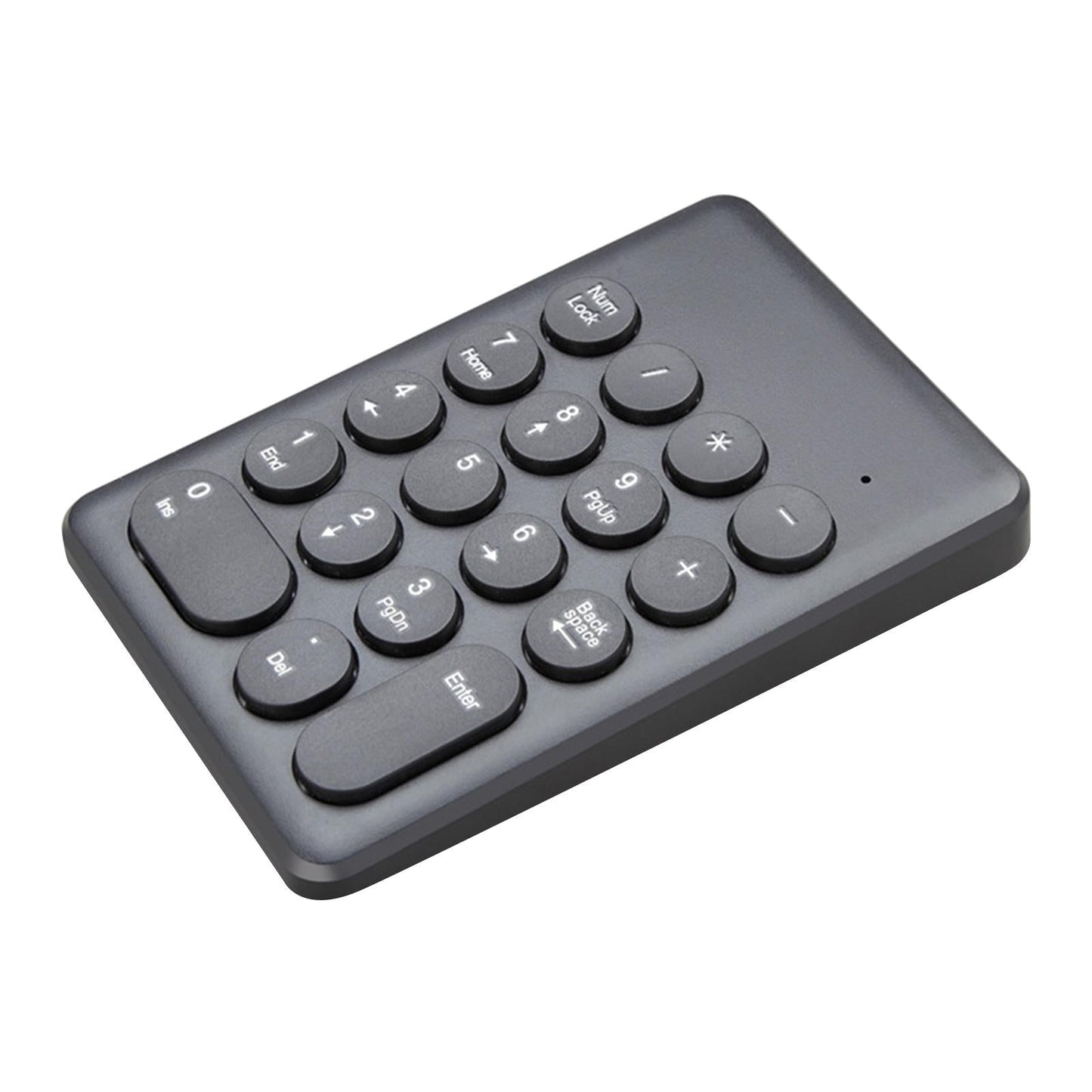 Portable 18 Keys 2.4G Wireless Numeric Keypad Number Numpad for PC Black