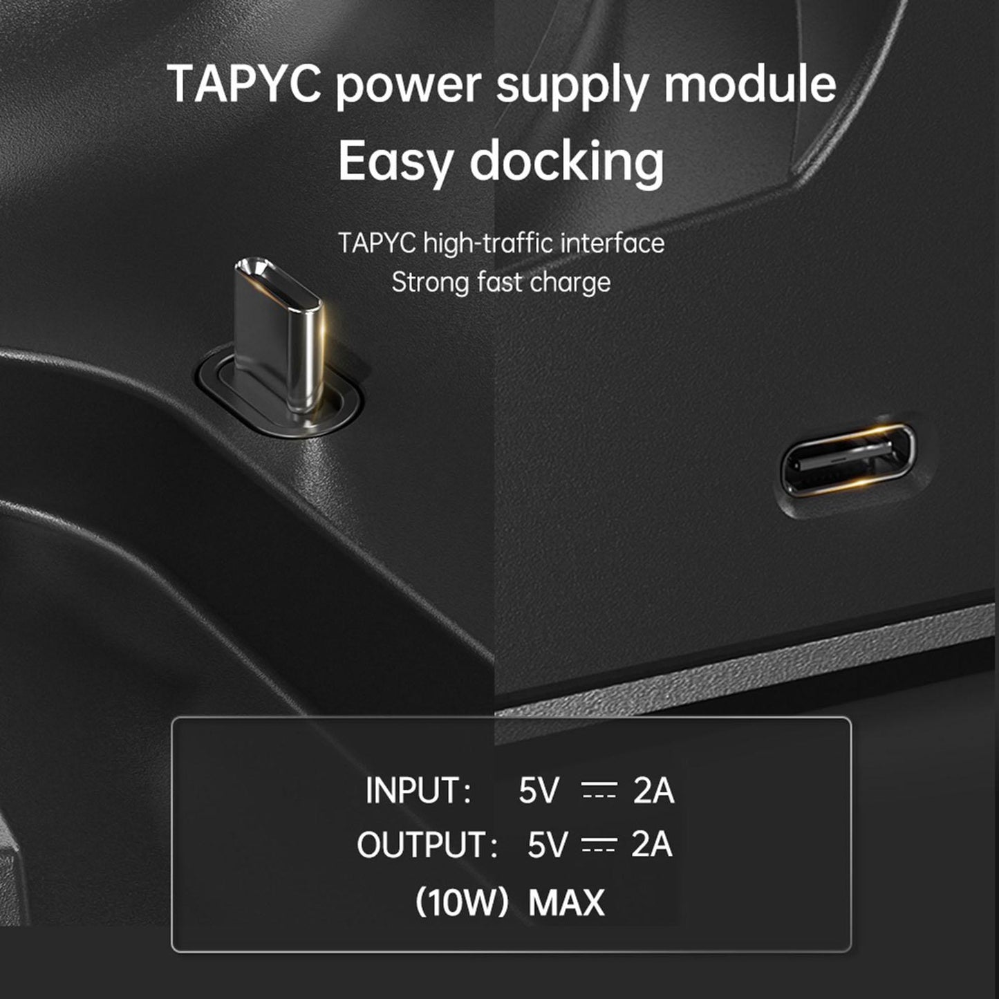 Charging Dock for Quest 2 Desktop Mount Holder for Quest 2 Black