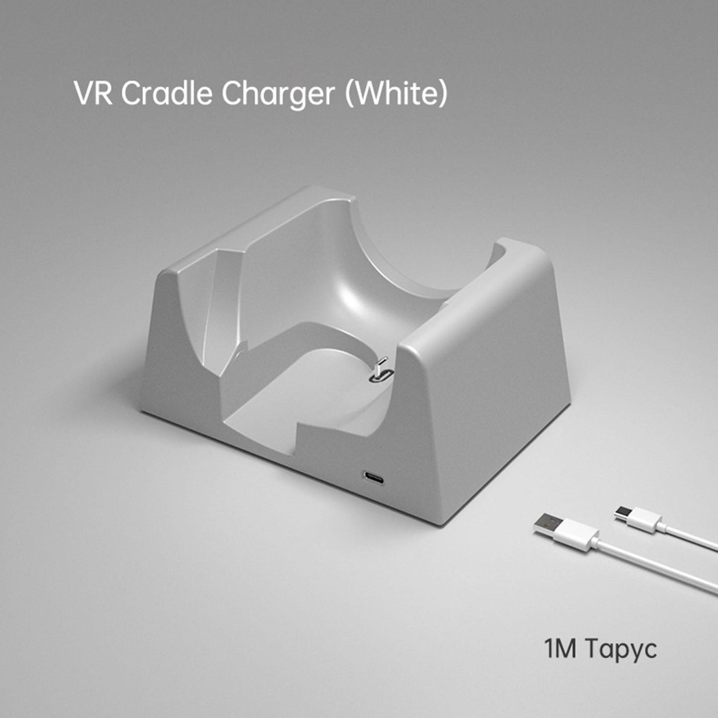 Charging Dock for Quest 2 Desktop Mount Holder for Quest 2 Grey