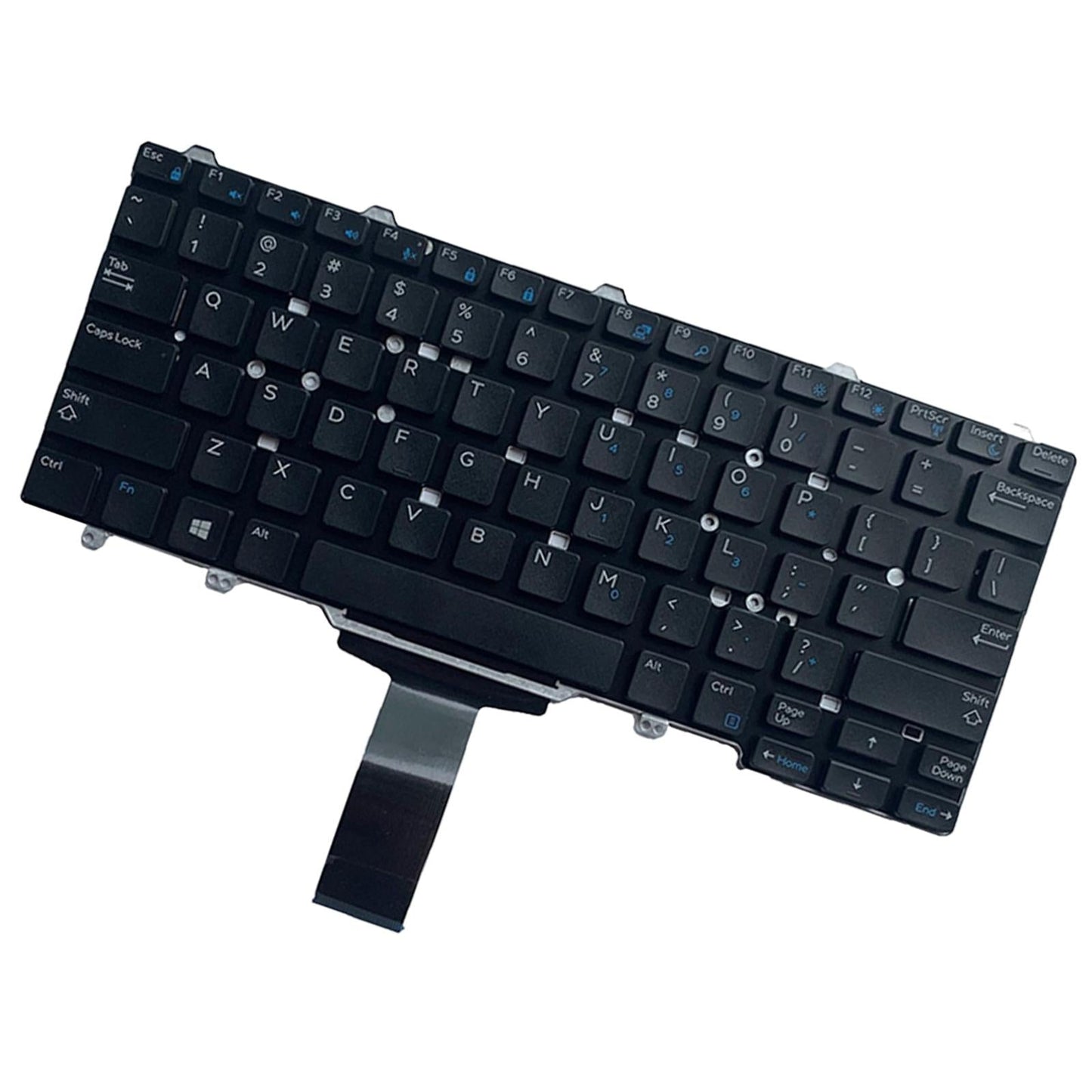 Laptop Keyboard US Layout for Dell Latitude E3340 E5450 E7470 0VW6J9 Black