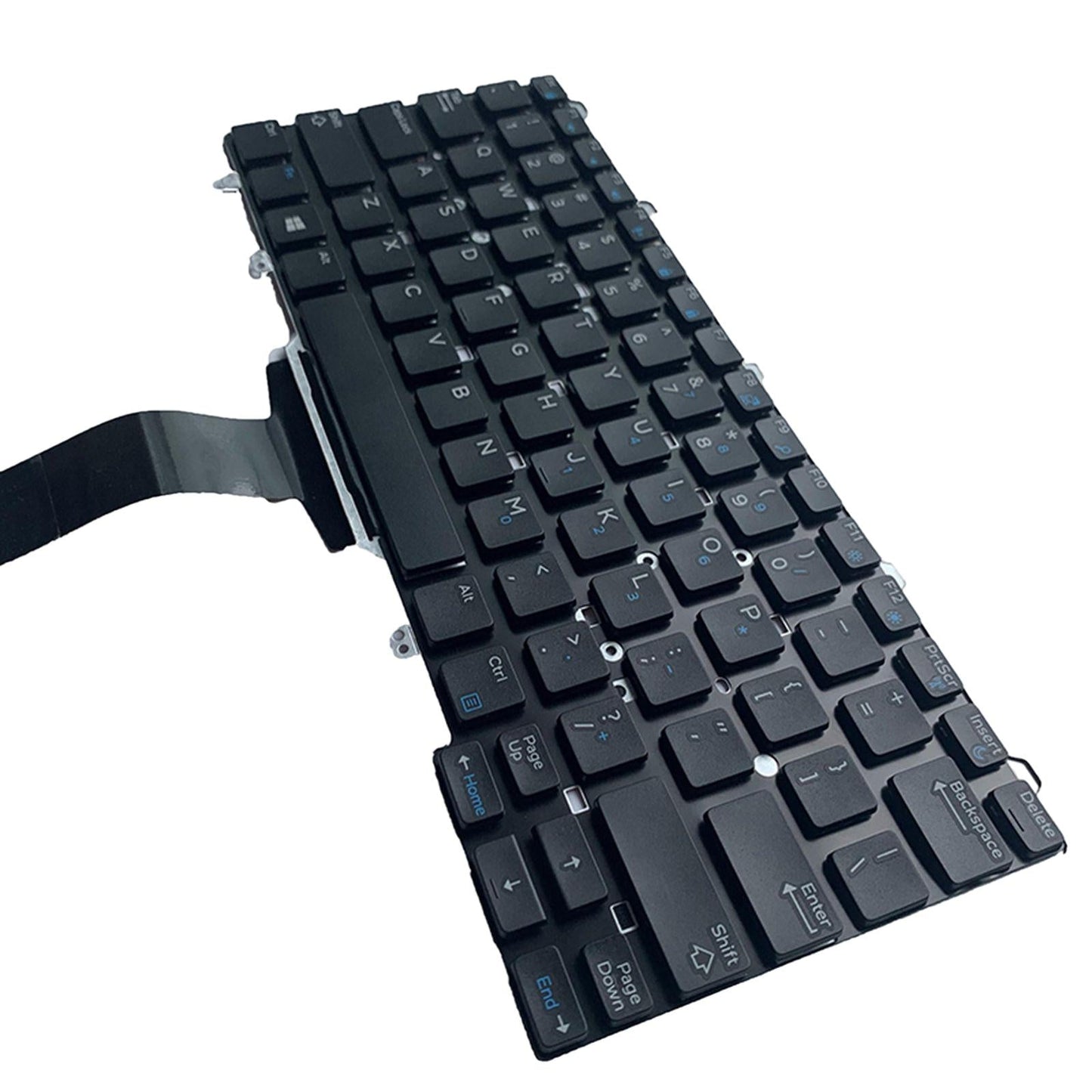 Laptop Keyboard US Layout for Dell Latitude E3340 E5450 E7470 0VW6J9 Black