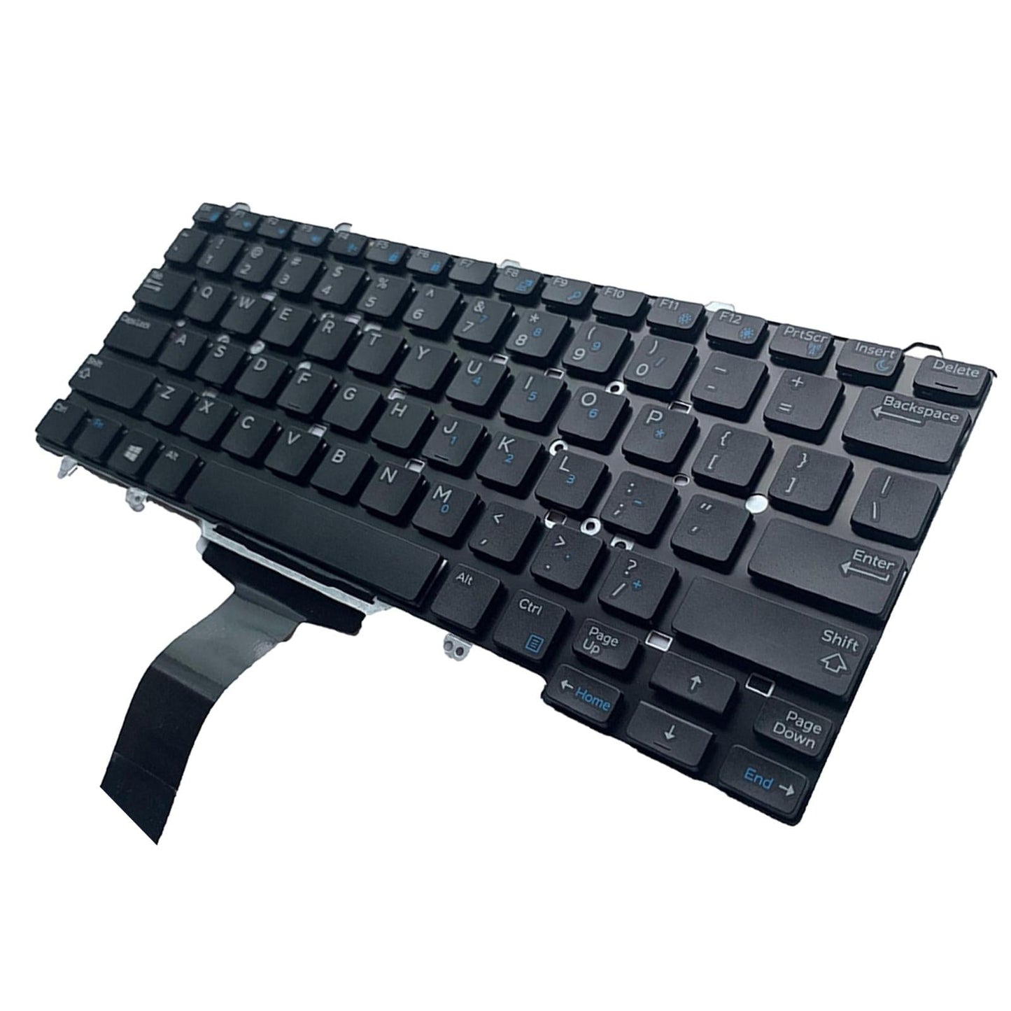 Laptop Keyboard US Layout for Dell Latitude E3340 E5450 E7470 0VW6J9 Black