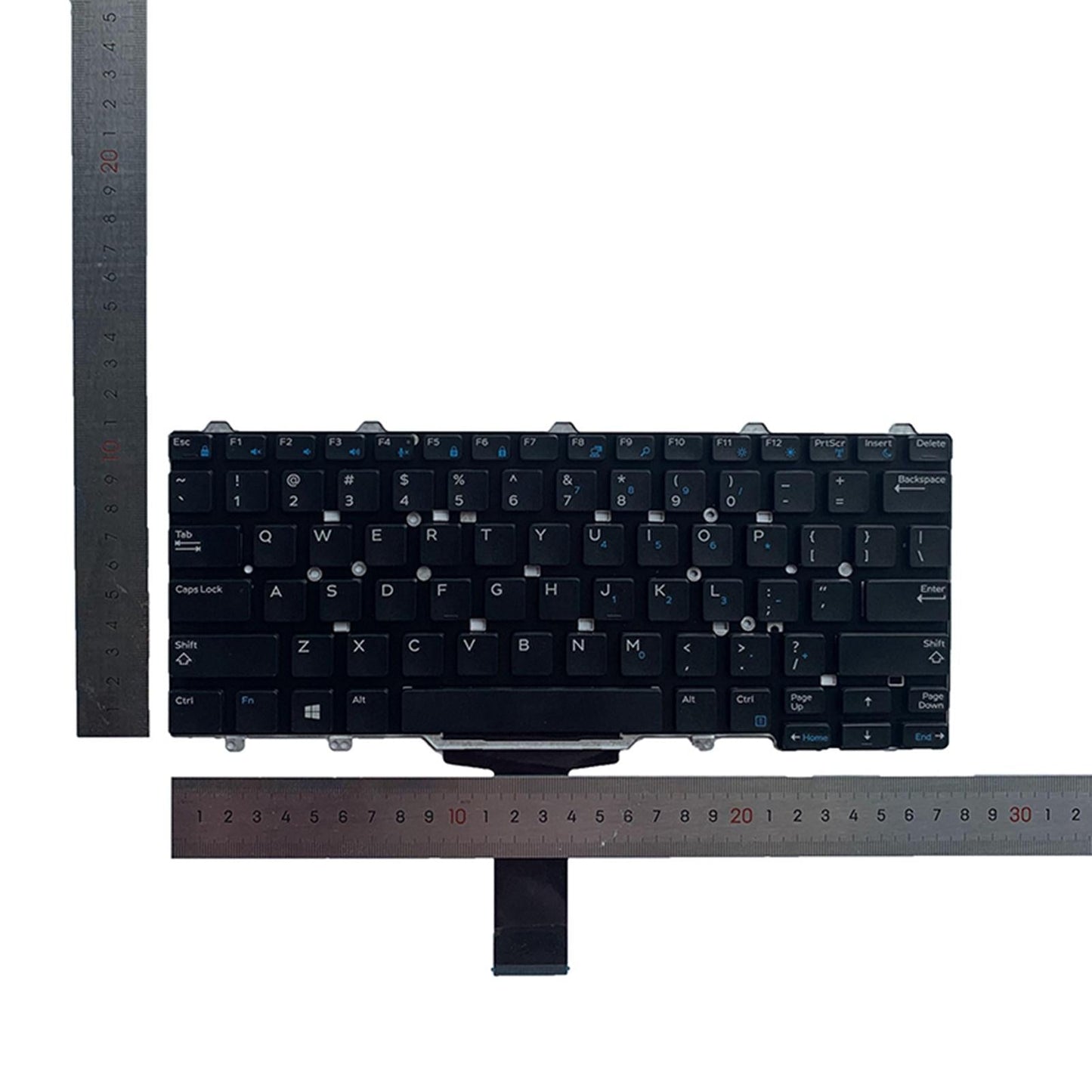Laptop Keyboard US Layout for Dell Latitude E3340 E5450 E7470 0VW6J9 Black