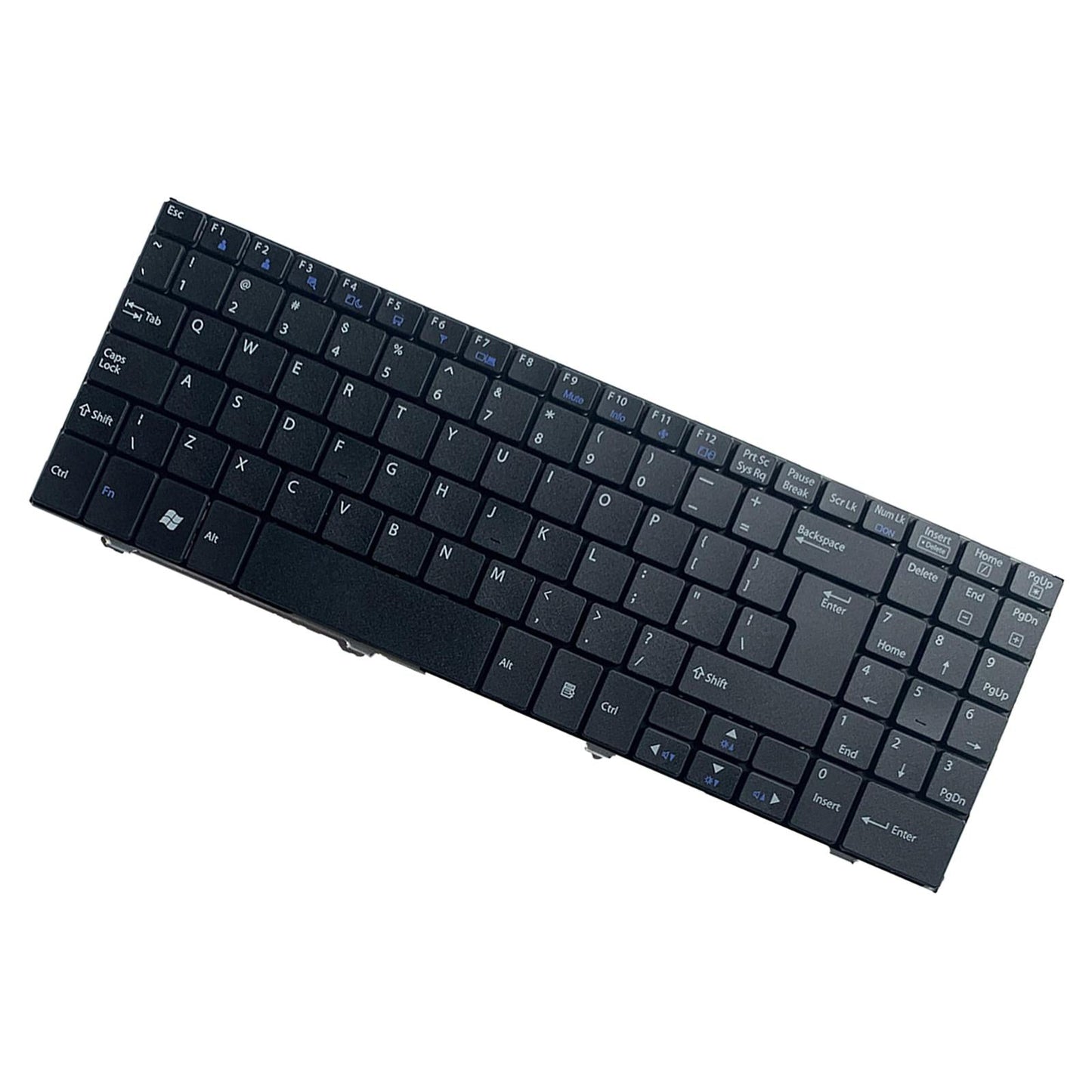 Laptop Replacement Keyboard US English Black for LG R580 R560 R590 Premium