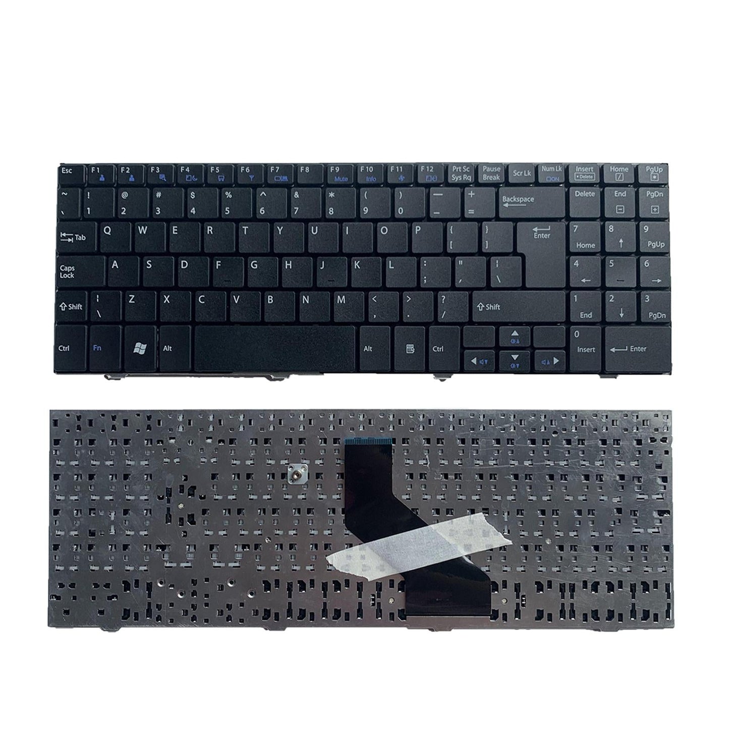 Laptop Replacement Keyboard US English Black for LG R580 R560 R590 Premium
