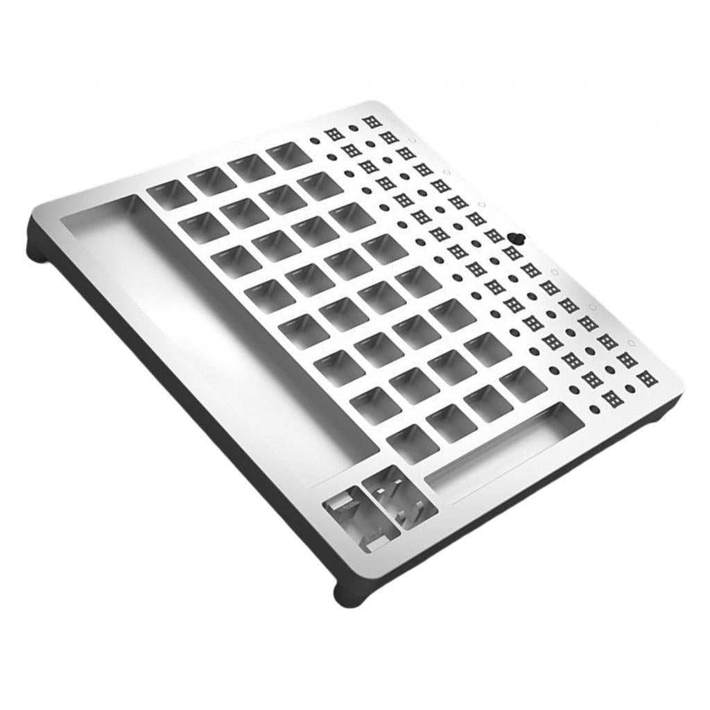 Metal 32 Switch Opener Lube Modding Station for Gamer Acrylic MX Box Silver