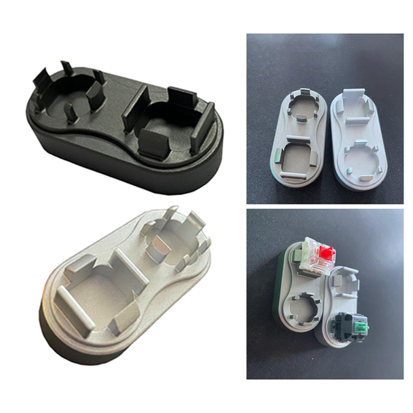 Universal Gaming Keyboard Switch Shaft Opener for Cherry Instantly Switches Gray