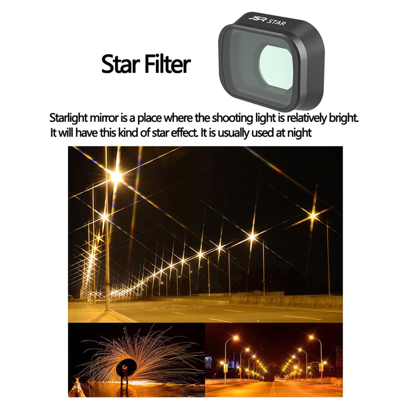 Drone Lens Filter Kit Direct Replace for DJI Mini 3 Pro 6Pcs Set