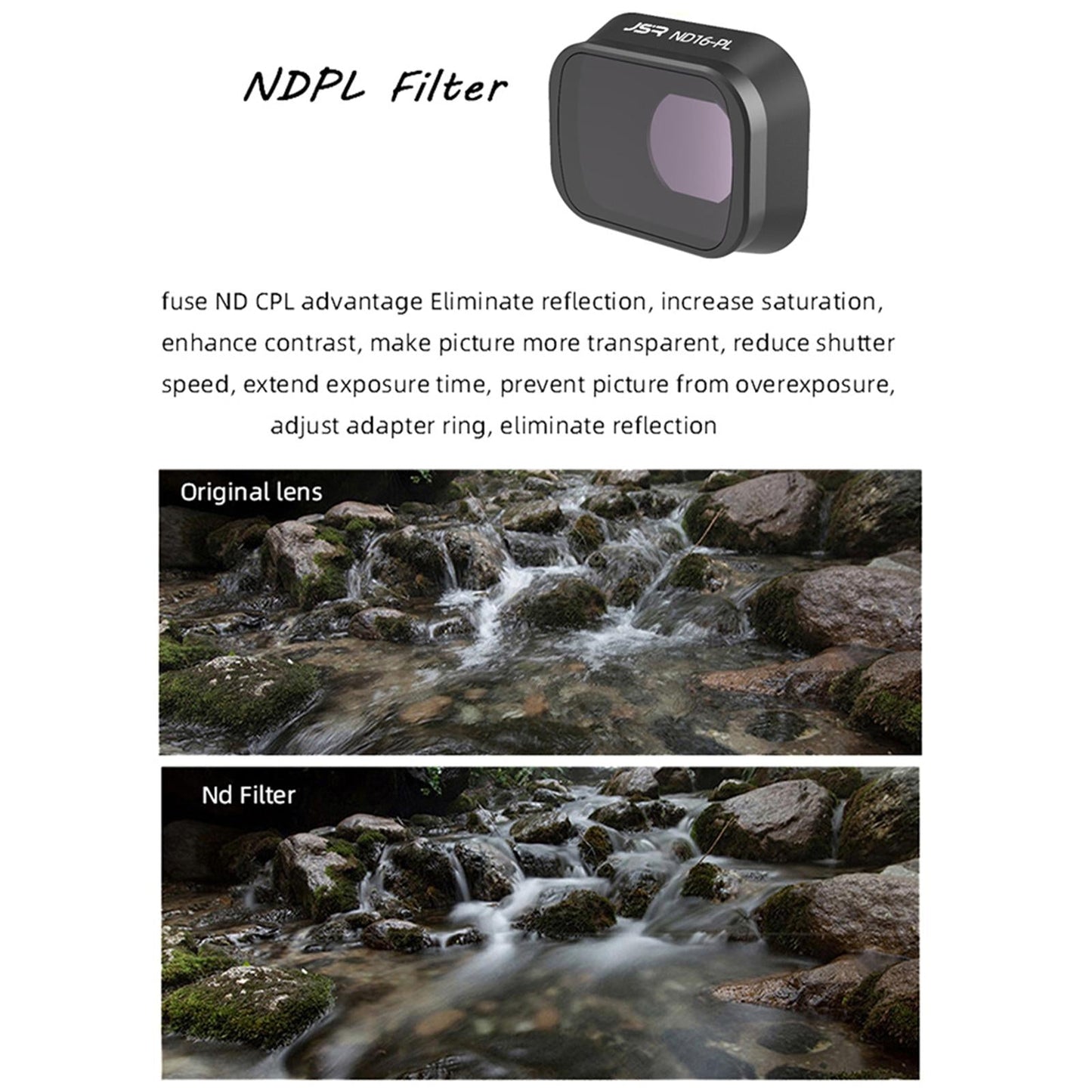 Drone Lens Filter Kit Direct Replace for DJI Mini 3 Pro 6Pcs Set