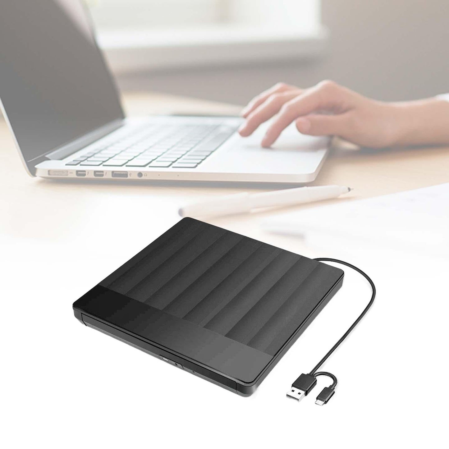 External DVD Drive Burner CD ROM Writer for Windows Desktop Notebook