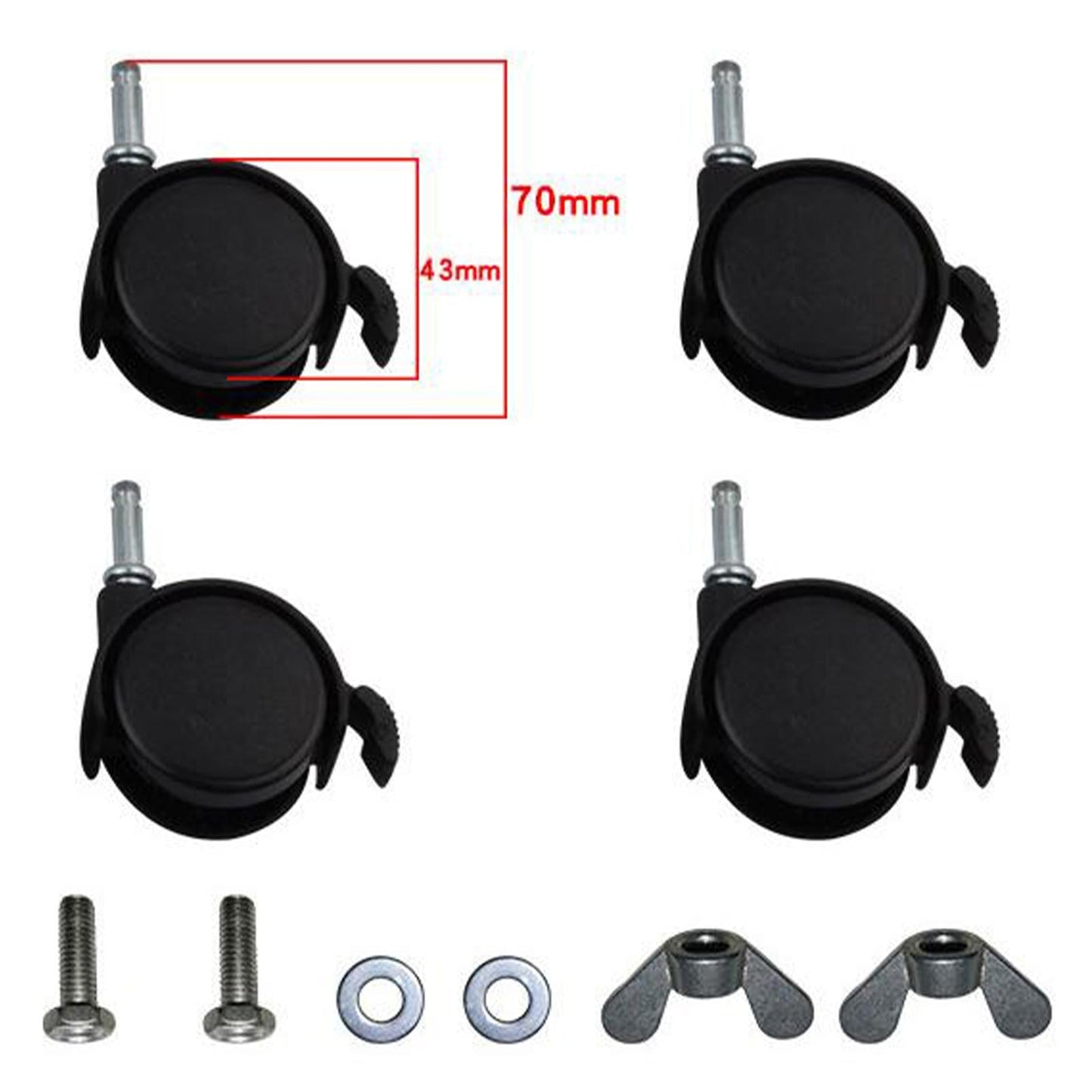 Computer Tower Stand CPU Holder Adjustable for Most Gaming PC Under Desk