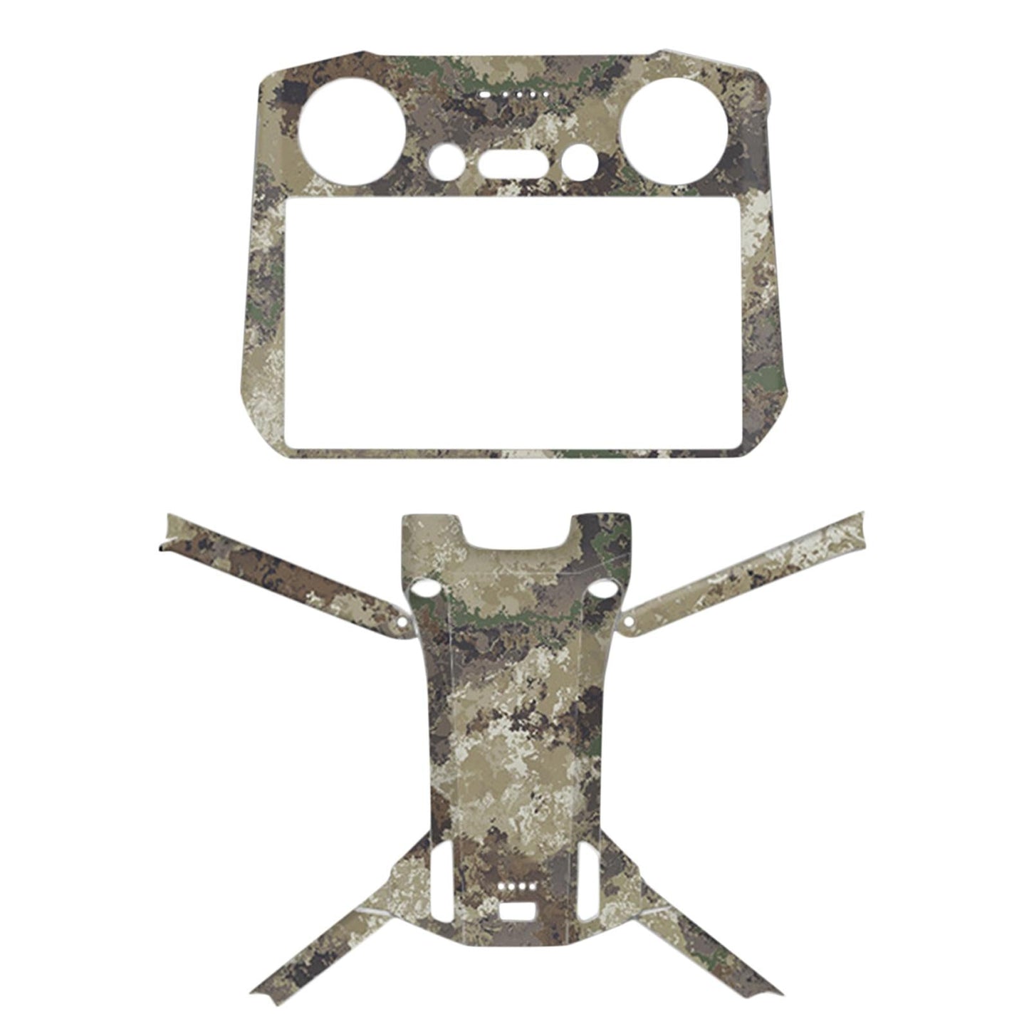 PVC Sticker Skin for DJI Mini 3Pro Exquisite Craftsmanship Brown Camouflage