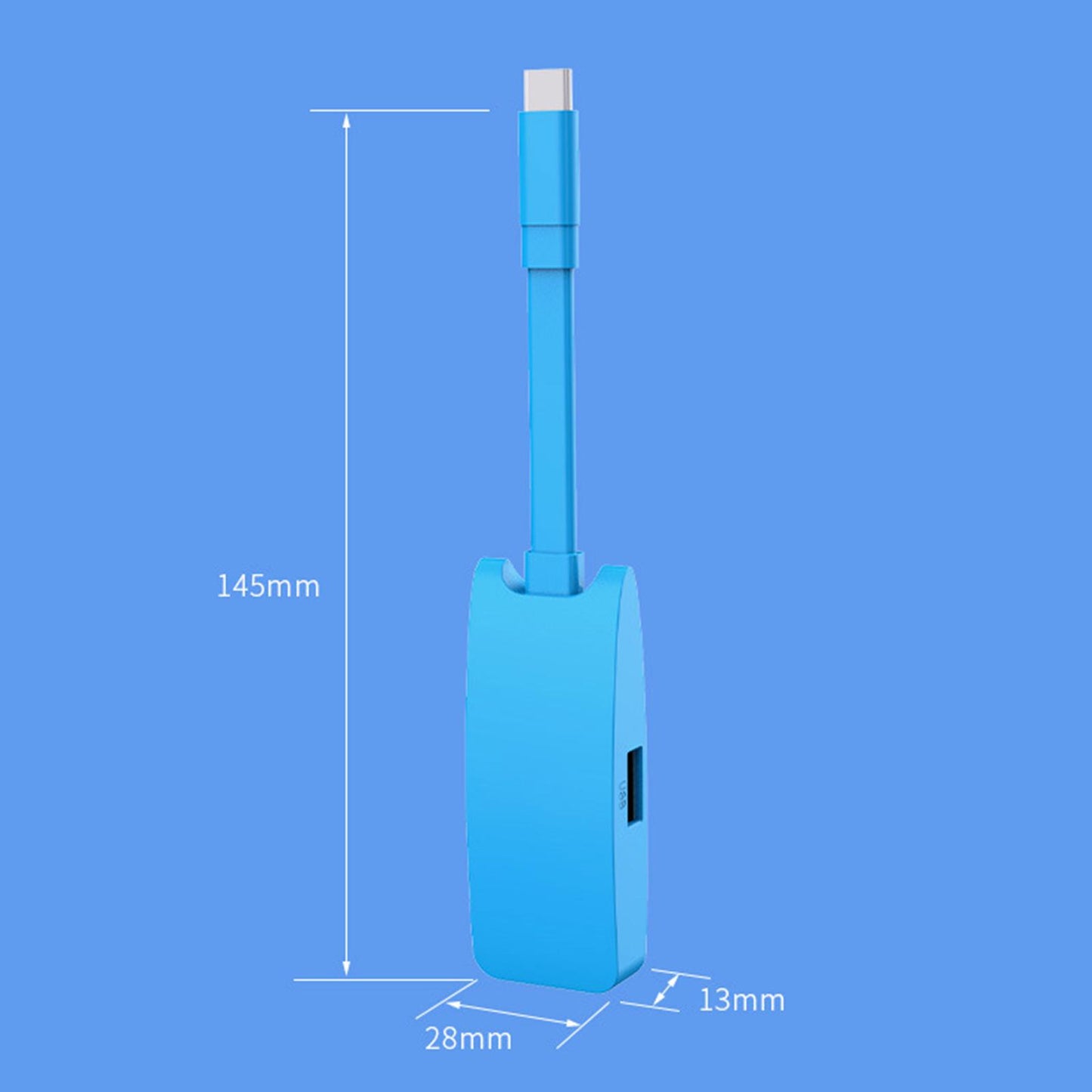 Docking Station for Switch Portable Dock Station HDMI Adapter Hub Dock Blue