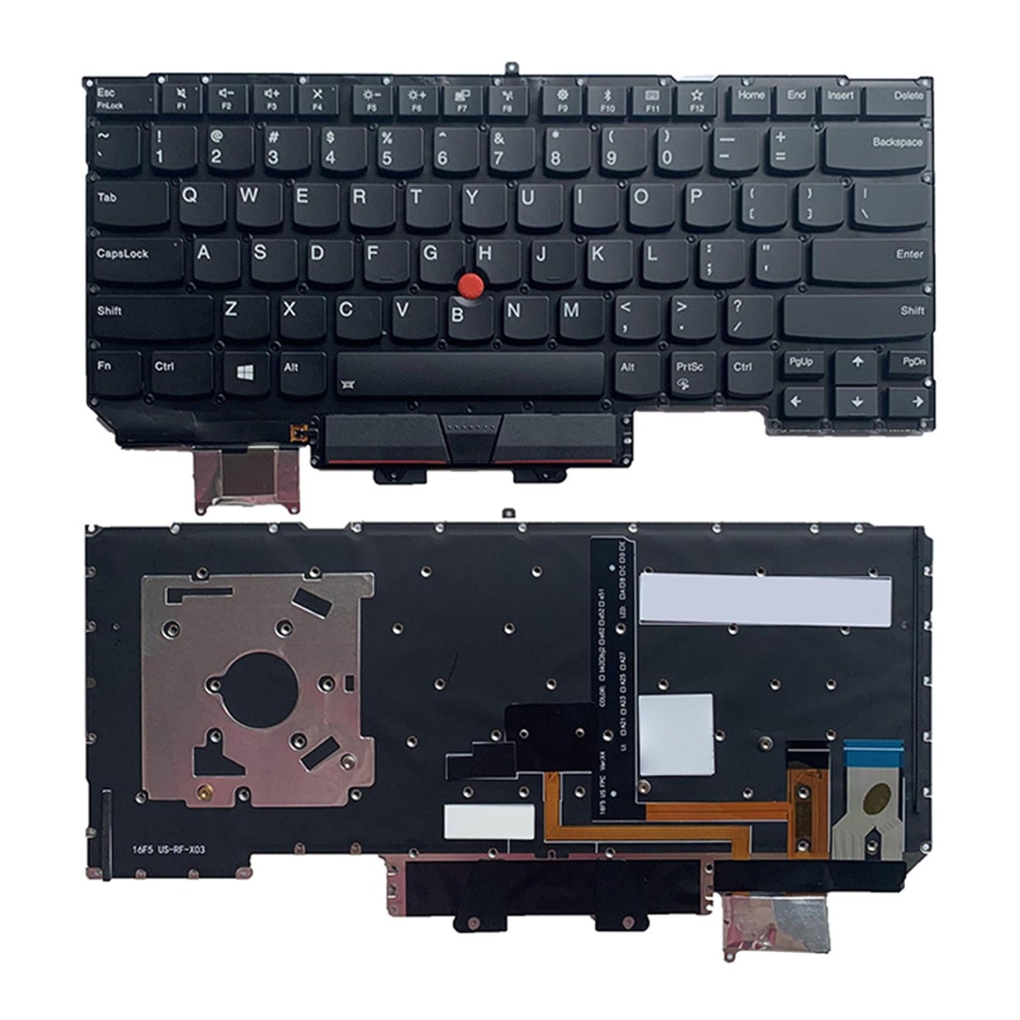 Laptop Keyboard US Layout Matte Durable for ThinkPad x1 L540 W540