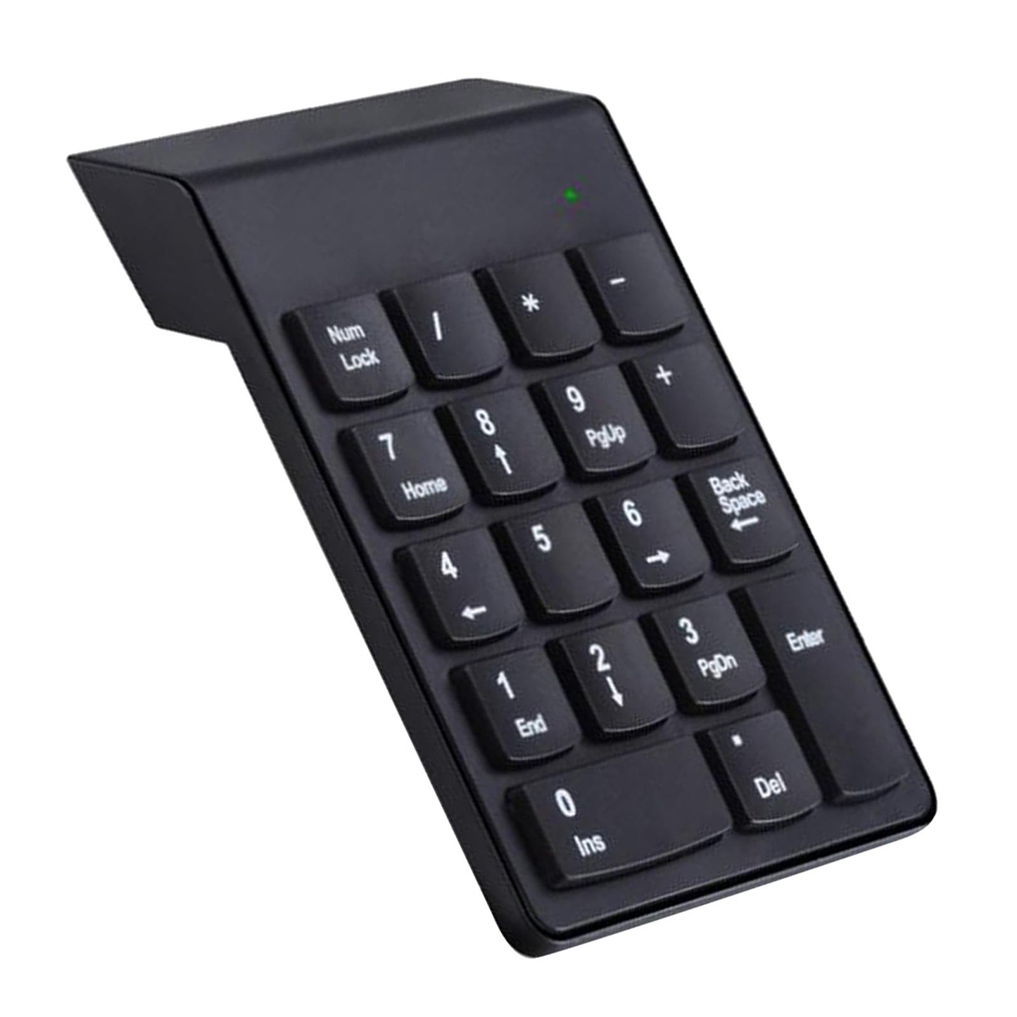 2.4G Wireless Numeric Keypad U Shaped Key Caps Black for Notebook Desktop