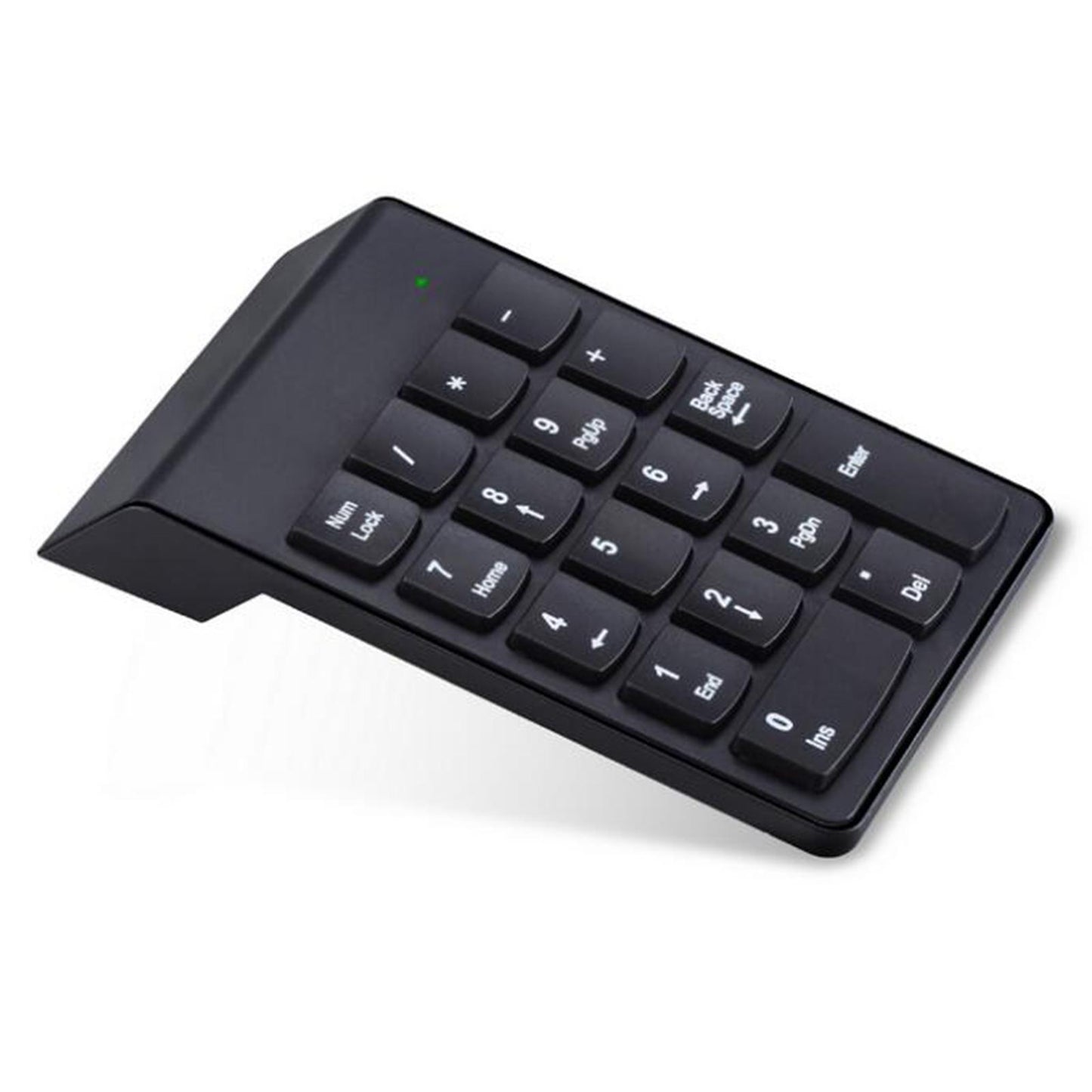 2.4G Wireless Numeric Keypad U Shaped Key Caps Black for Notebook Desktop