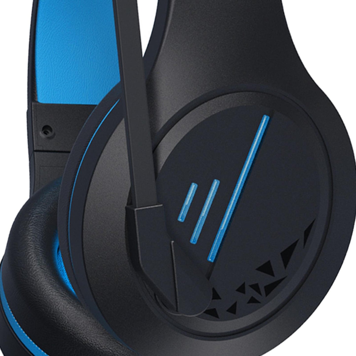 Gaming Headset Surround Sound Noise Reduction for Competition Movie Laptop Black Blue