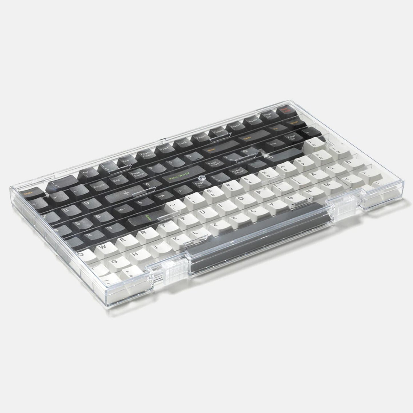 Keycaps Storage Box Plastic Reusable Storage Case Organizer for PC Keycaps S 2 Pieces