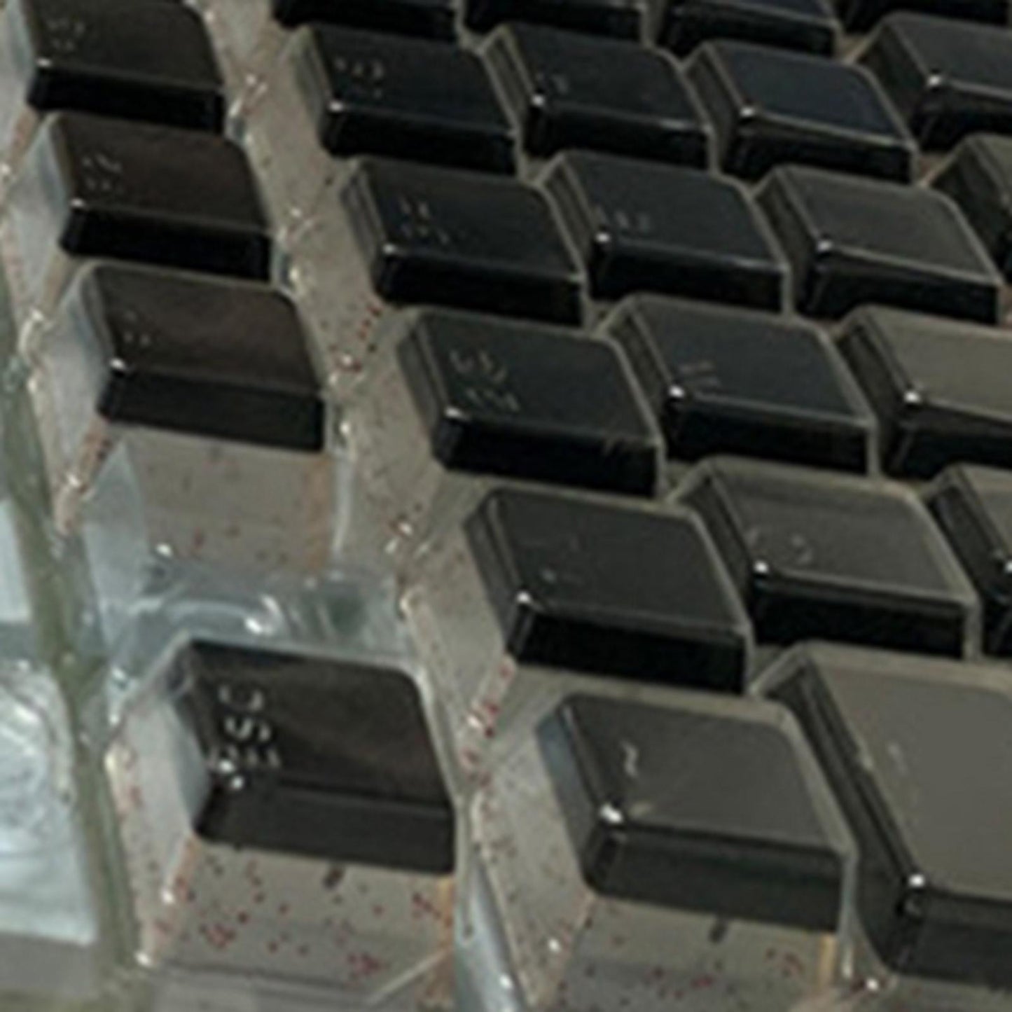 Gaming 108 Key Keycaps Kit Double Shot English PBT for Mechanical Keyboards Black