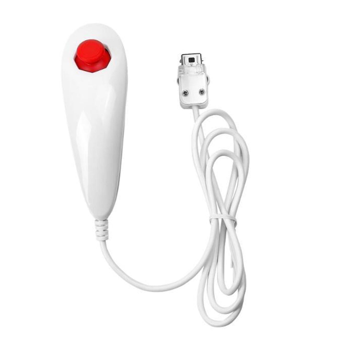 Built in Motion Plus Remote Controller Nunchuck for Wii and Wii U Console