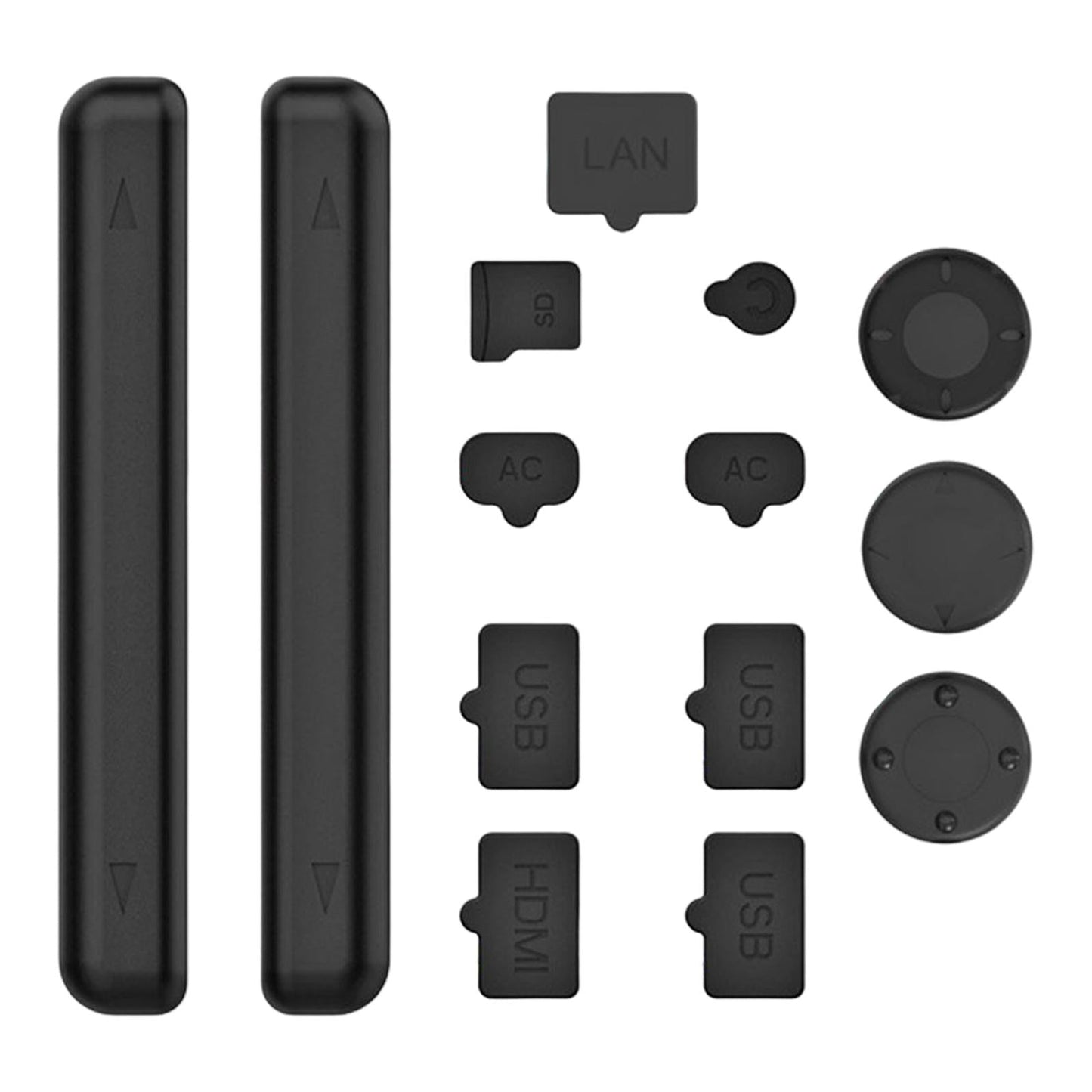 14 in 1 NS Dust Plug Cover Silicone Dust Cover for Switch Protector Plug Set