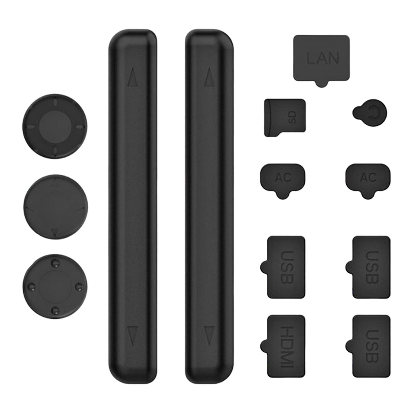 14 in 1 NS Dust Plug Cover Silicone Dust Cover for Switch Protector Plug Set